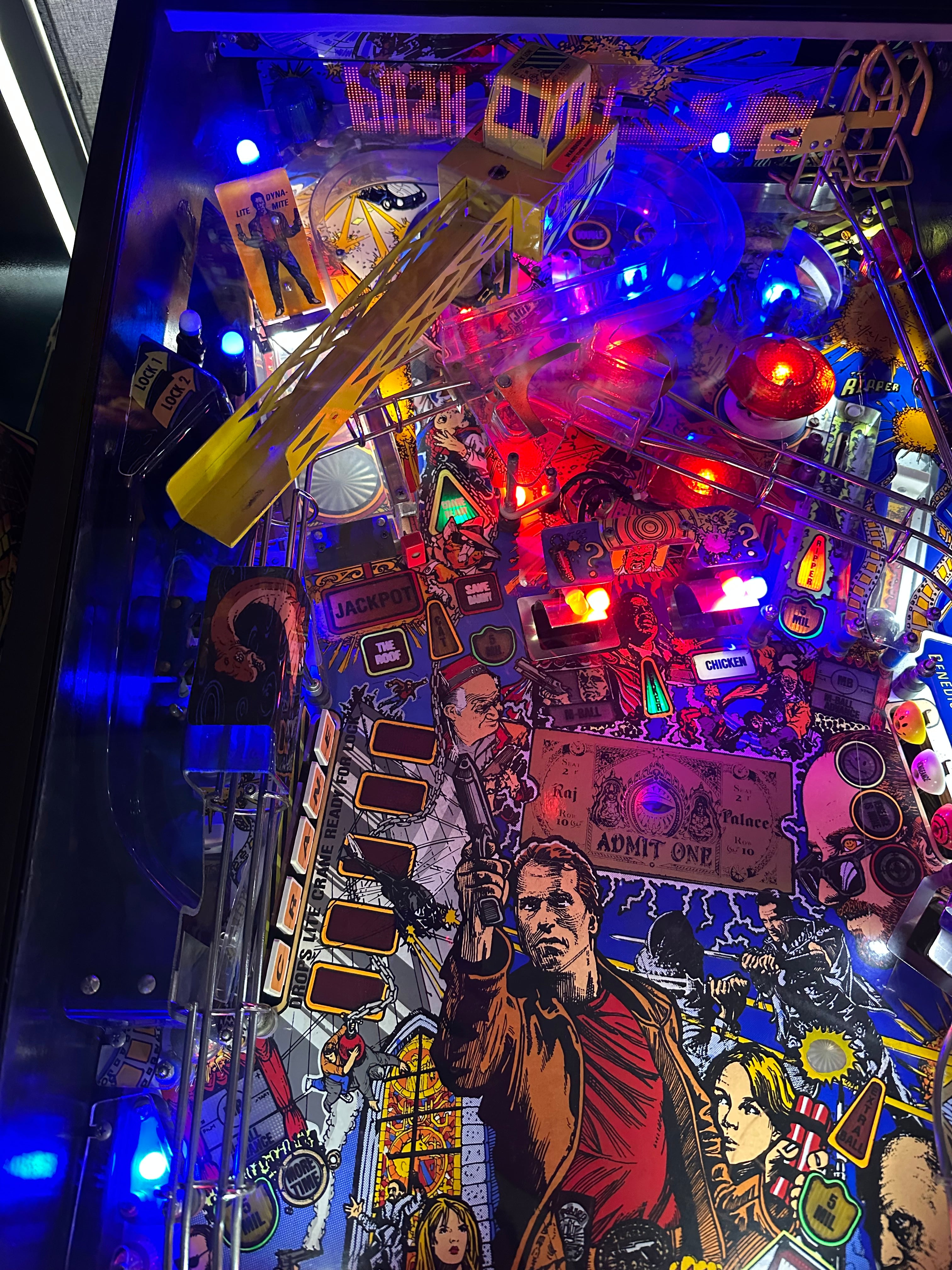 Data East Last Action Hero Pinball Machine