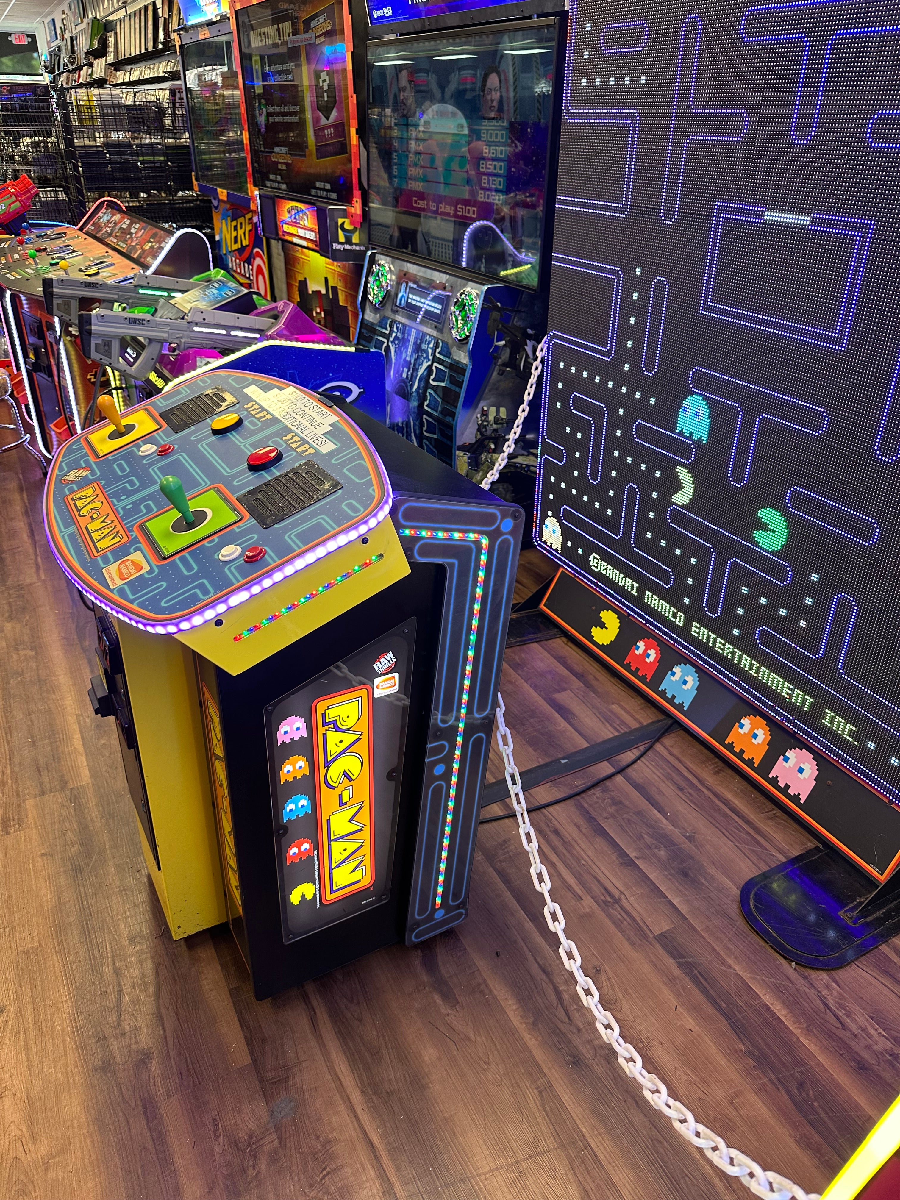 Bandai Namco World’s Largest Pac-Man & Galaga Arcade Game