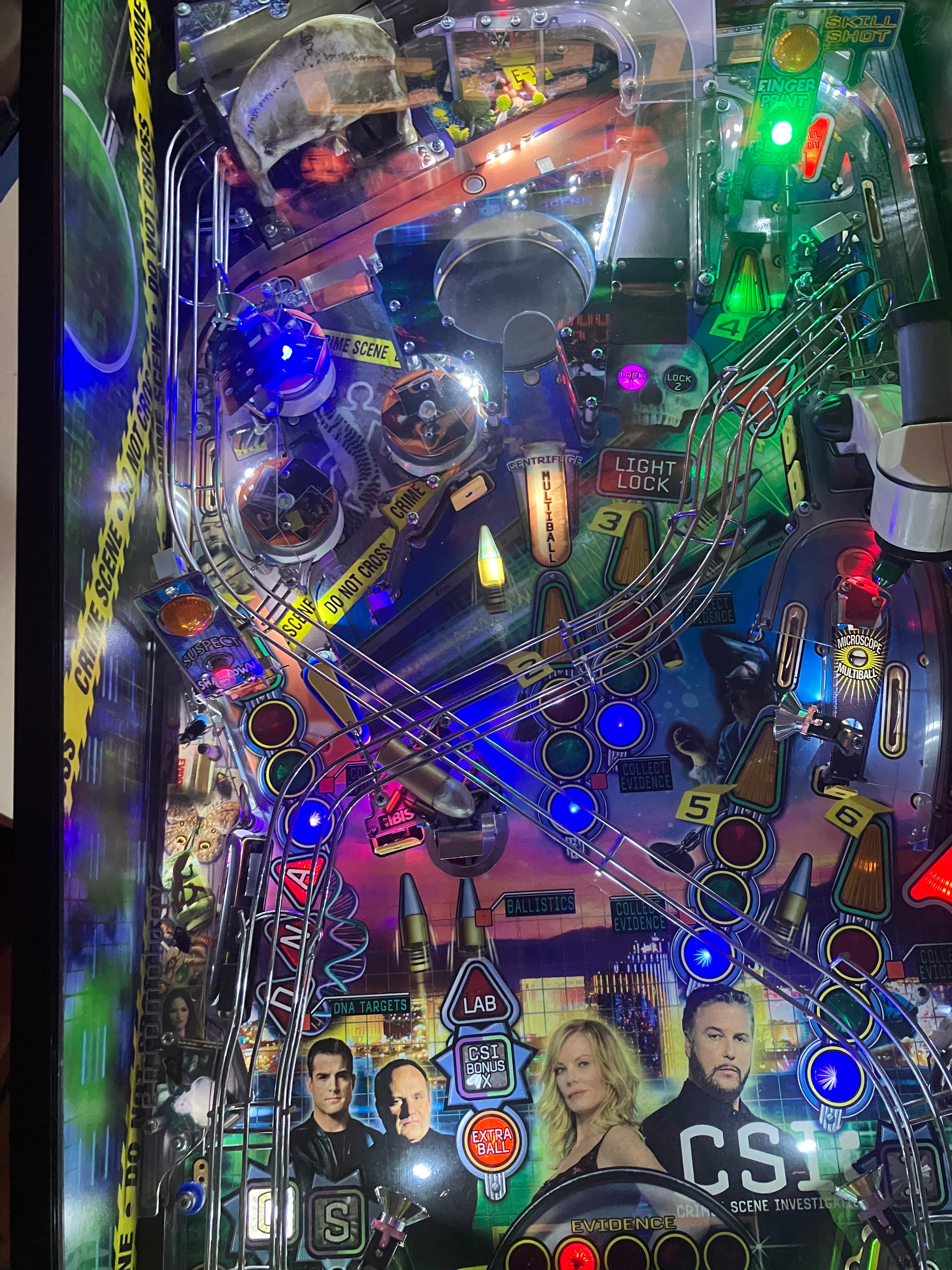 Stern Pinball CSI: Crime Scene Investigation Pinball Machine
