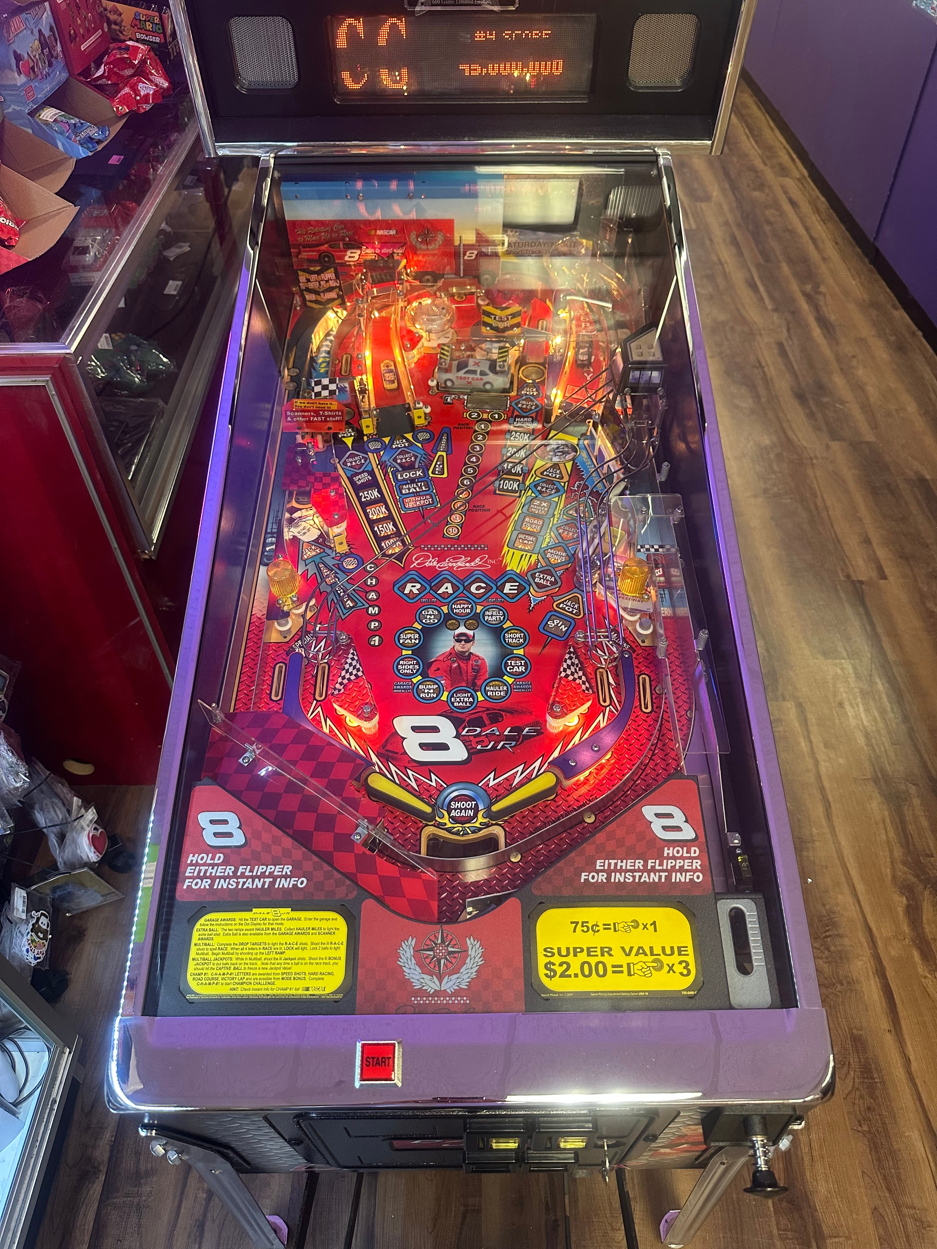Stern Pinball Dale Jr. Limited Edition Pinball Machine BRAND NEW