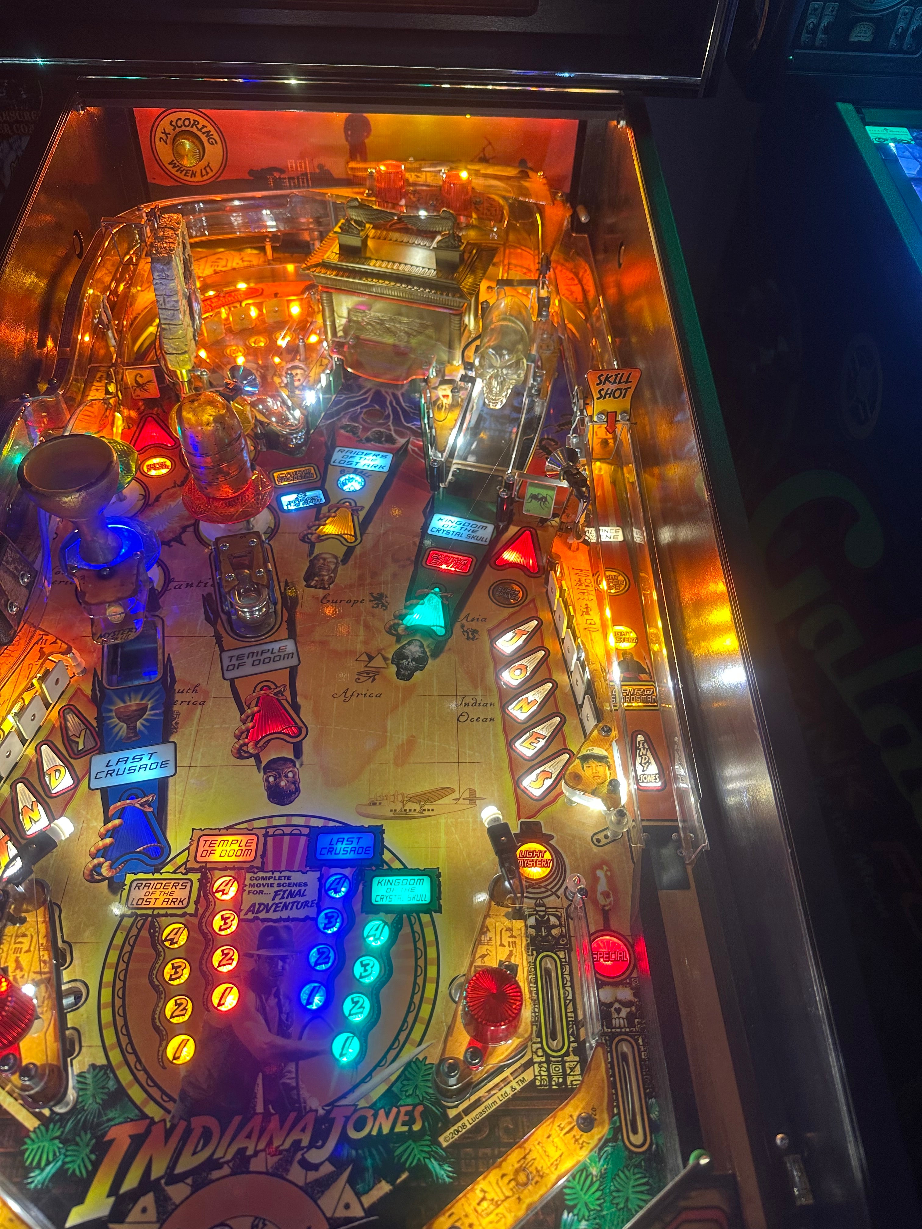 Stern Pinball Indiana Jones Pinball Machine