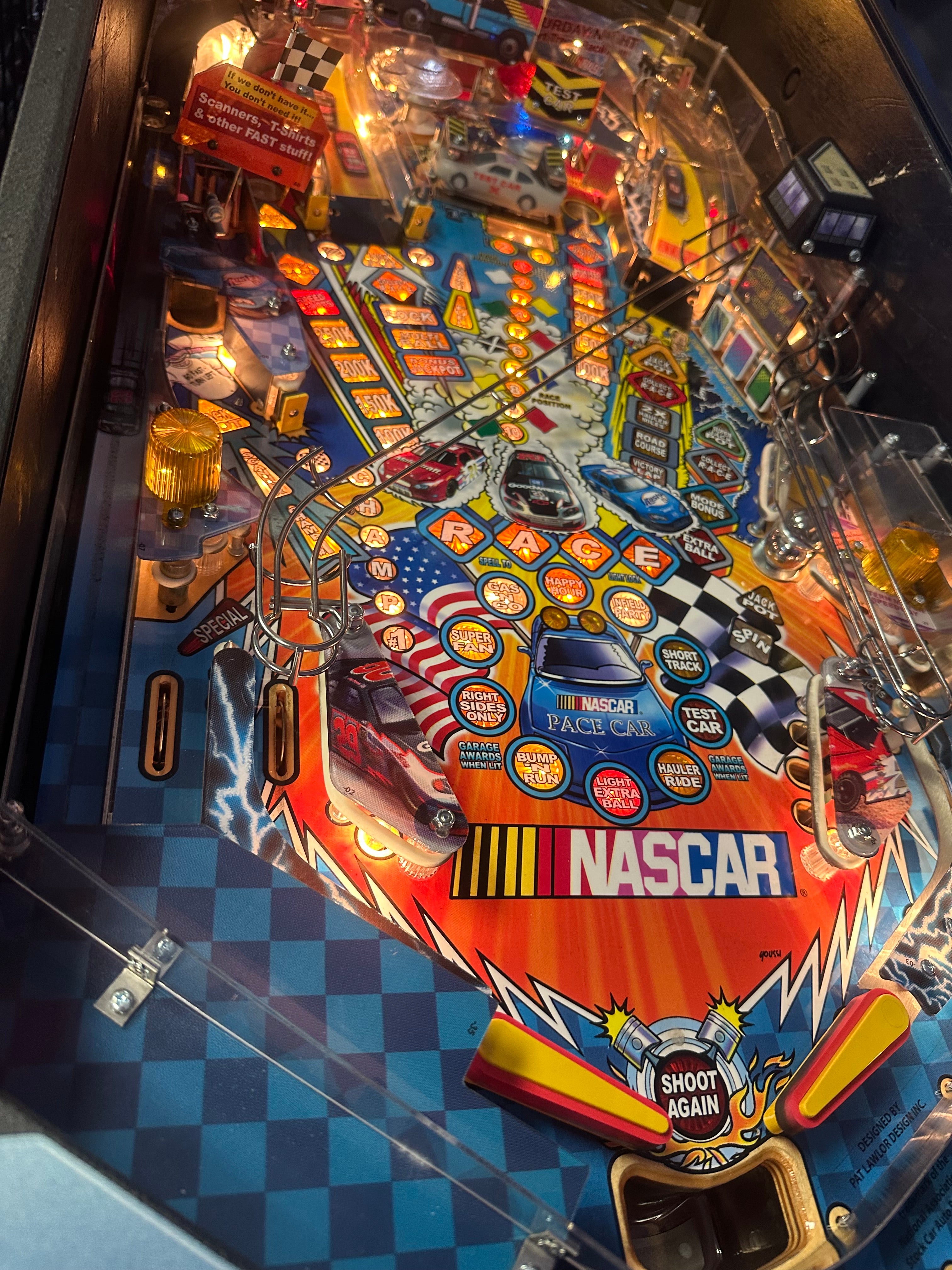 Stern Pinball NASCAR Pinball Machine
