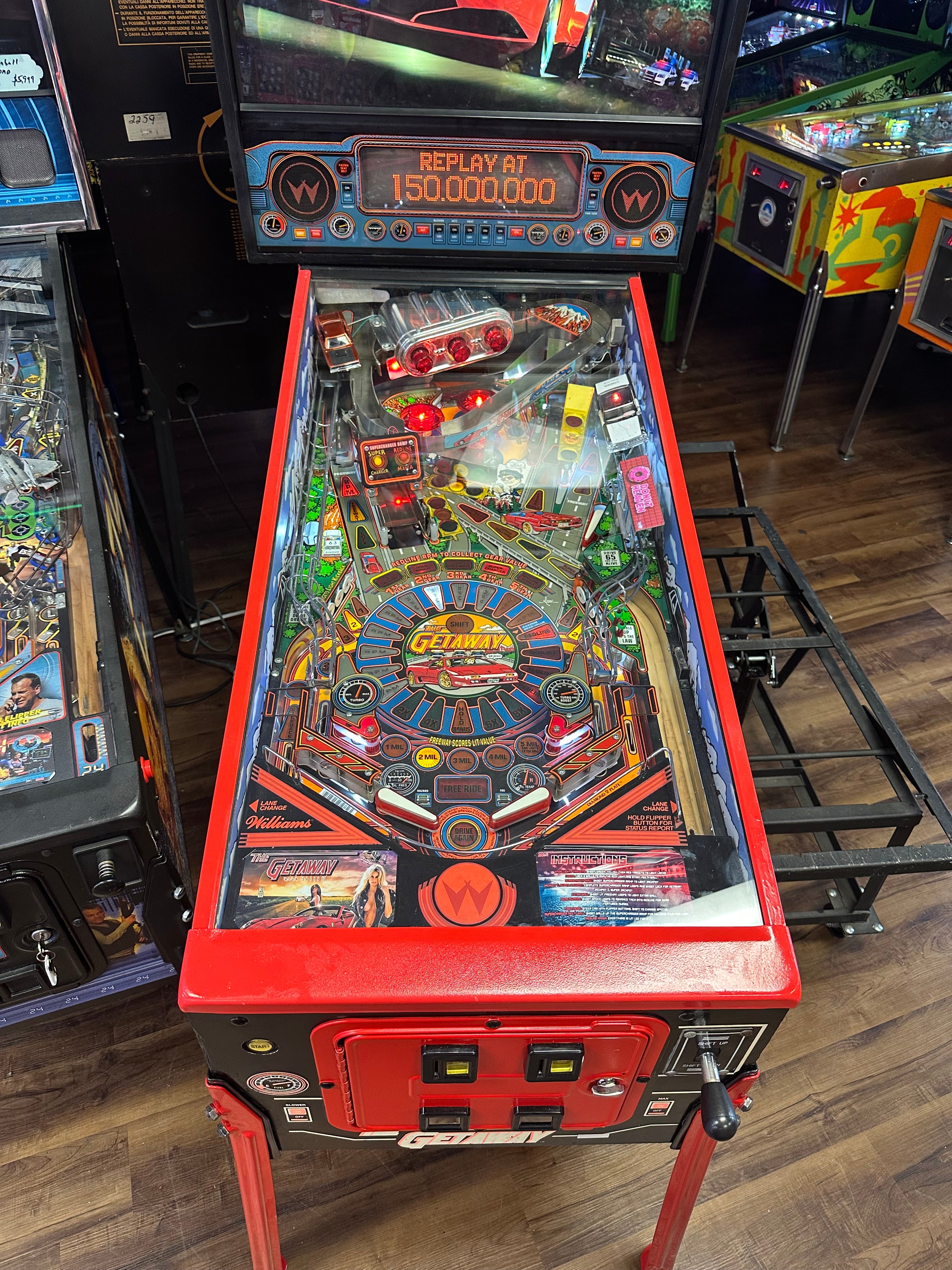 Williams The Getaway: High Speed II Pinball Machine