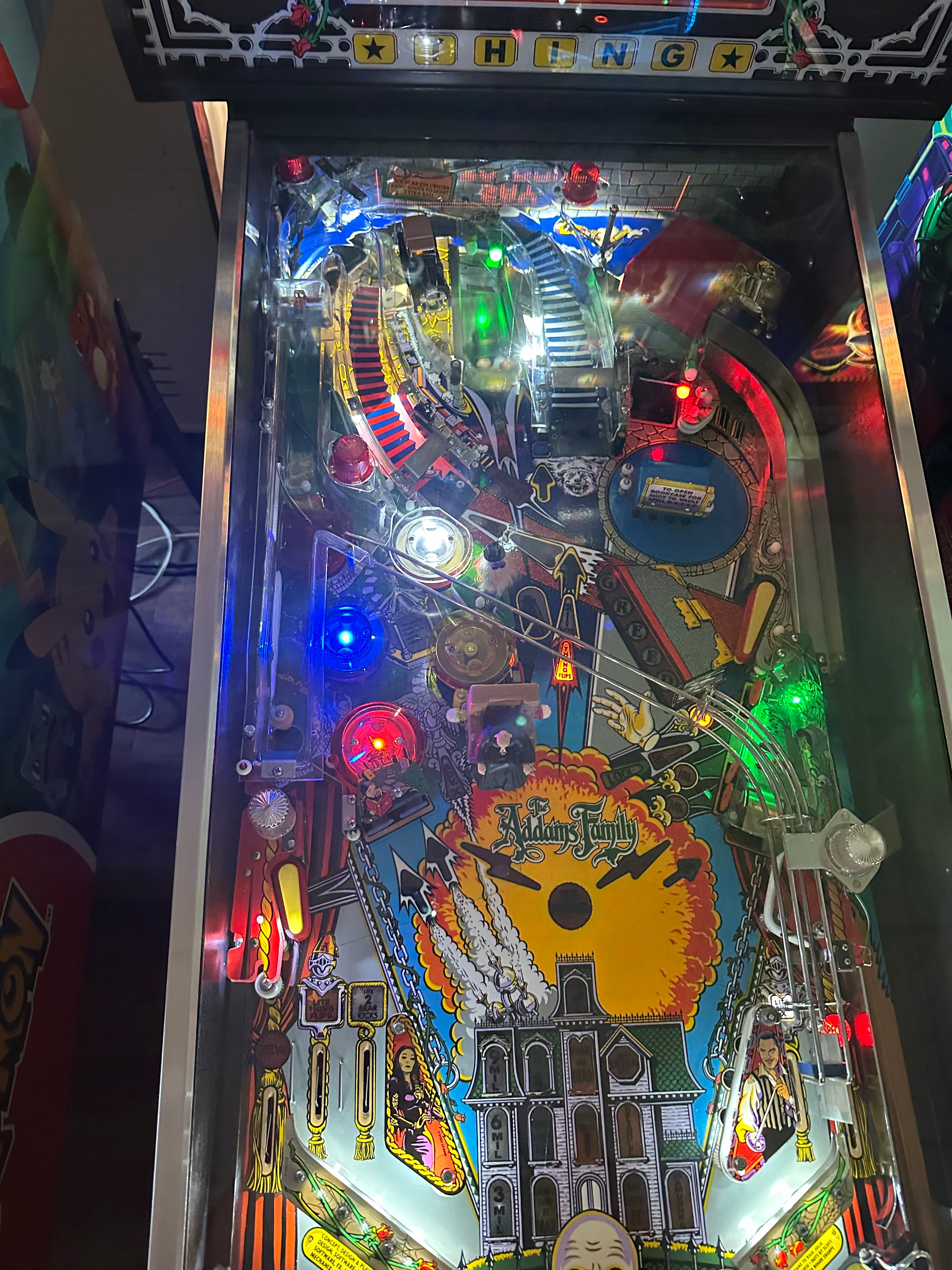 Bally The Addams Family Pinball Machine