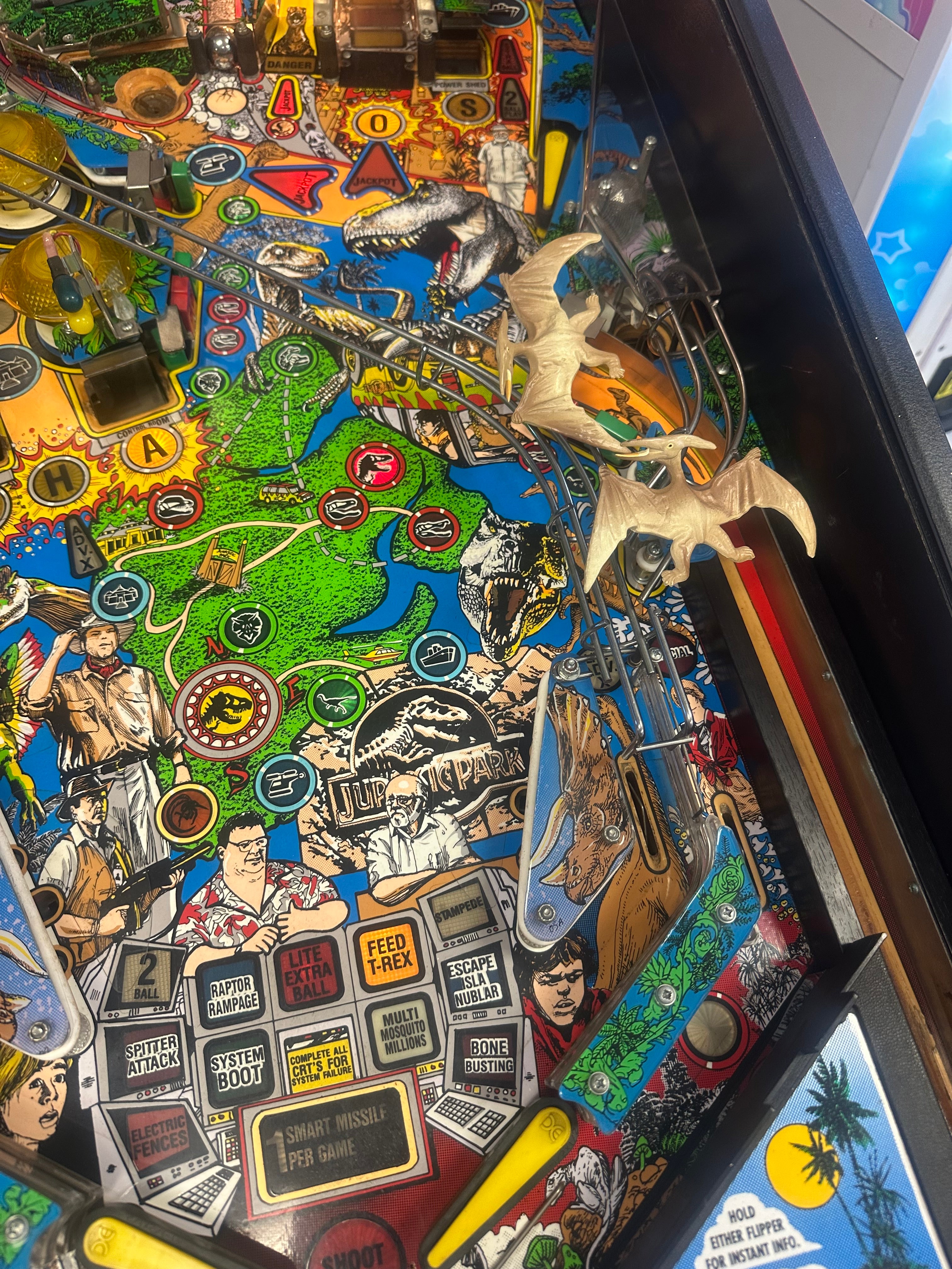 Data East Jurassic Park Pinball Machine