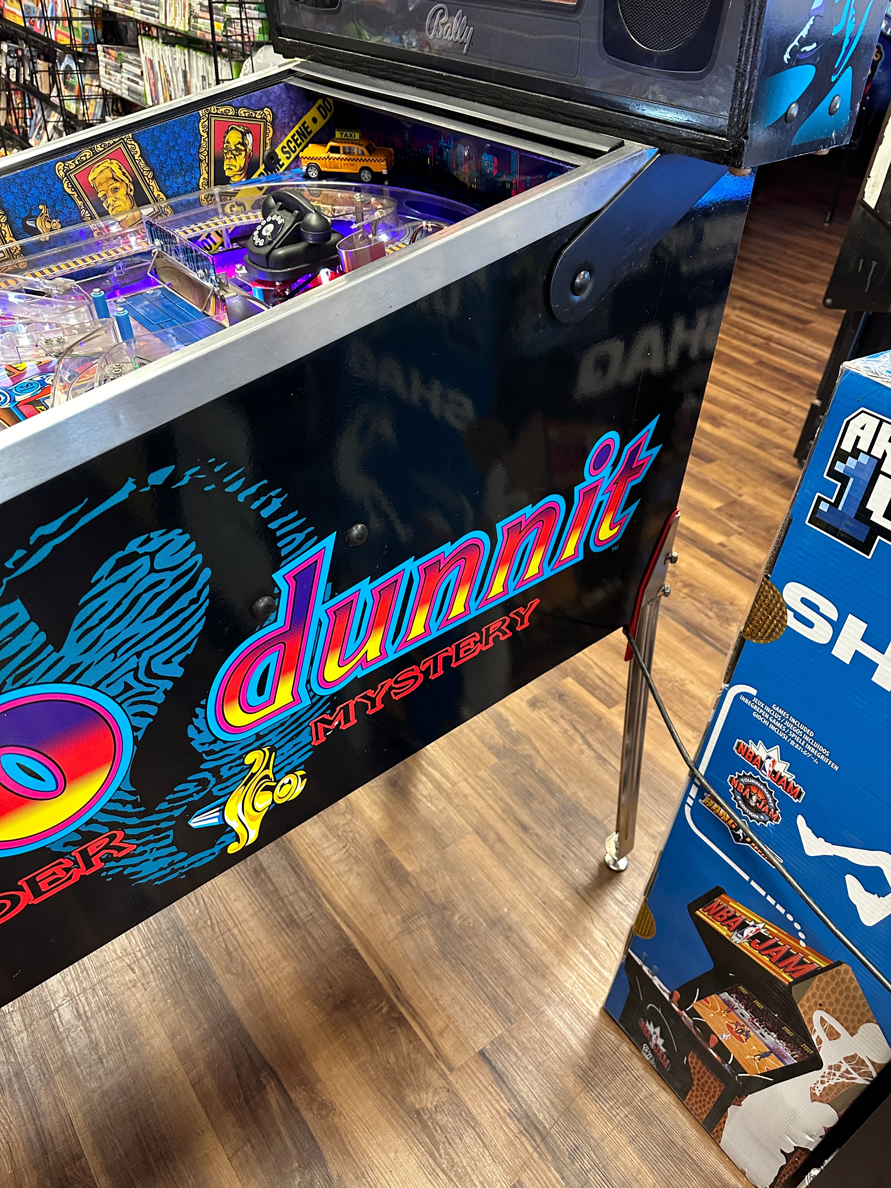 Bally Who Dunnit Pinball Machine