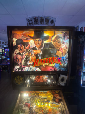 Data East Maverick Pinball Machine