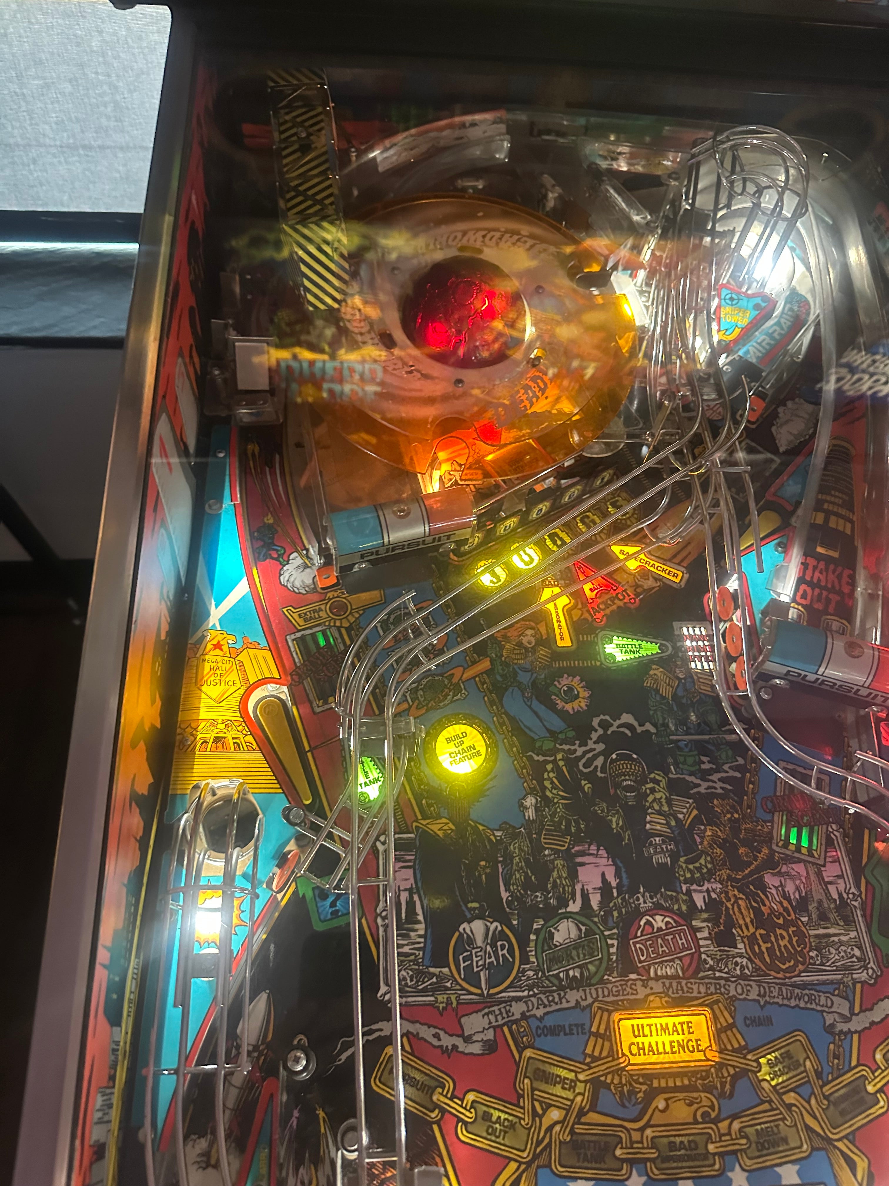 Bally Judge Dredd Pinball Machine