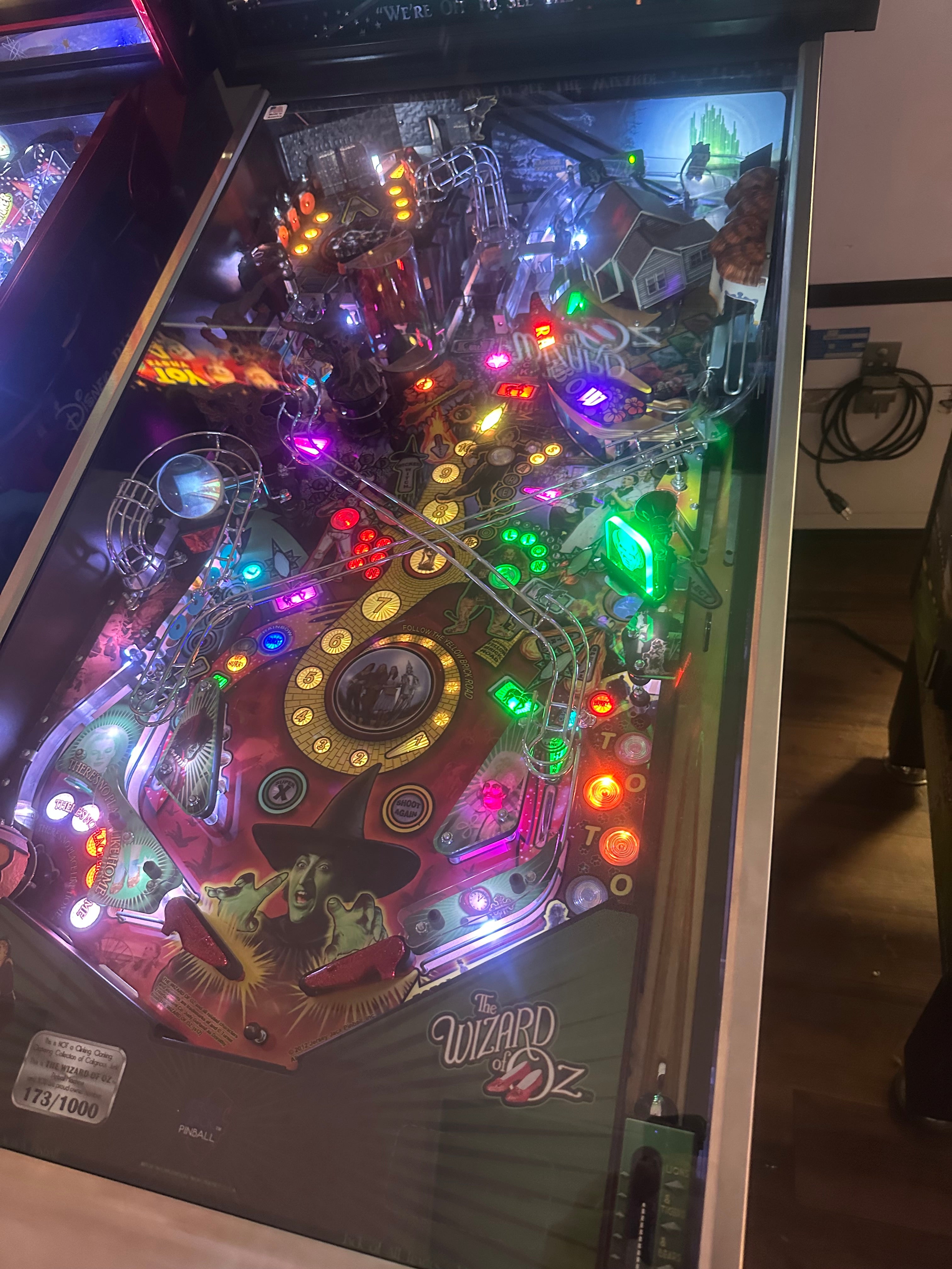 Jersey Jack Pinball Wizard of Oz Pinball Machine