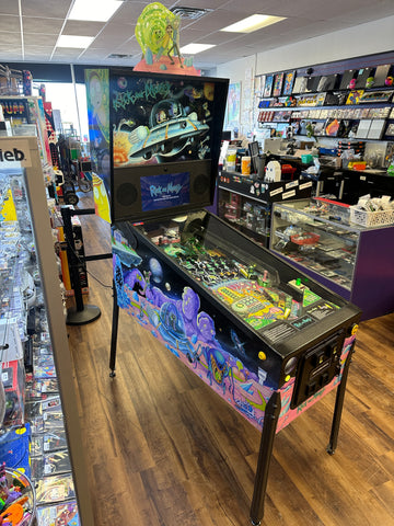 Image of Spooky Pinball Rick and Morty Standard Pinball Machine