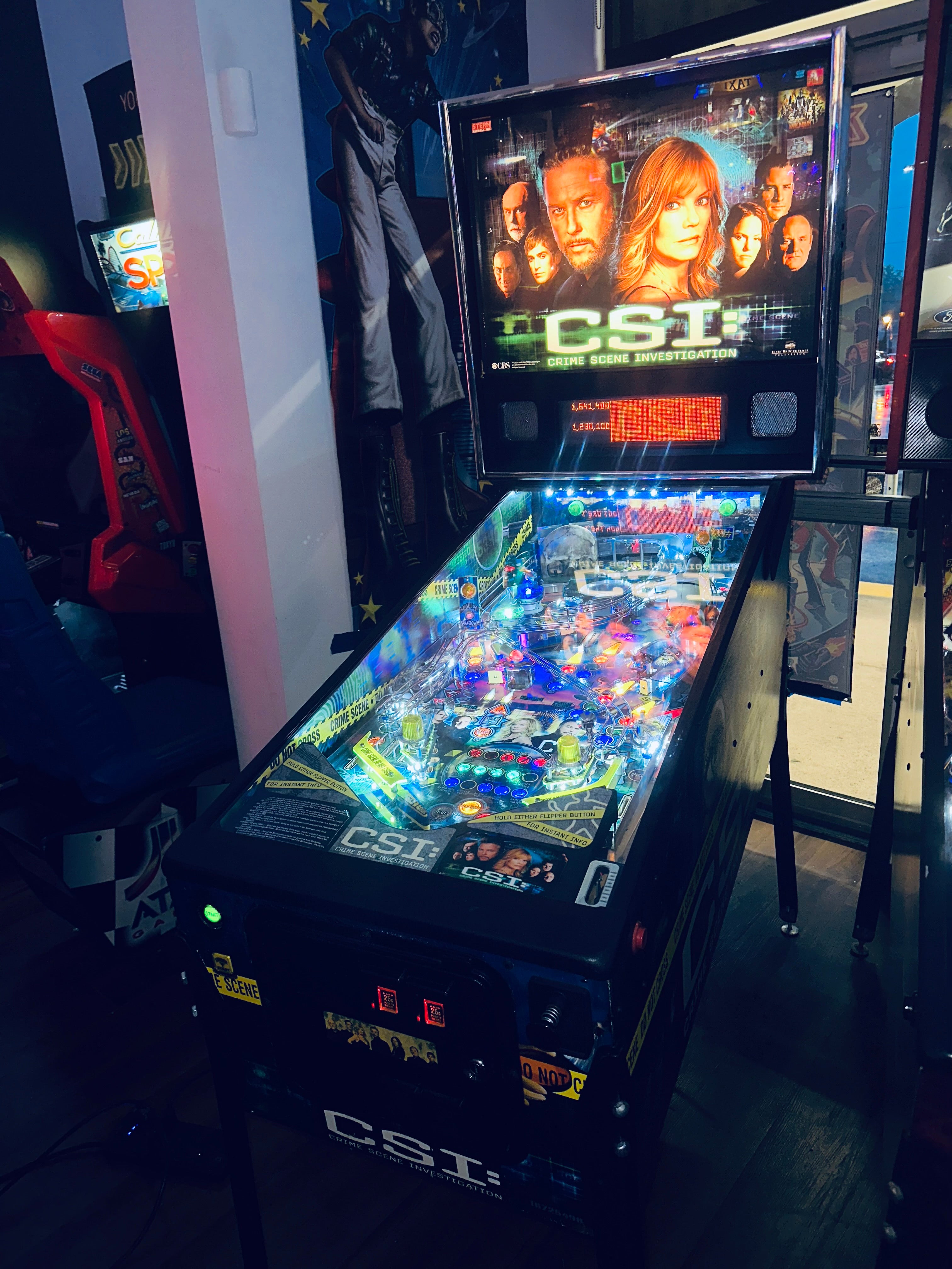 Stern Pinball CSI: Crime Scene Investigation Pinball Machine