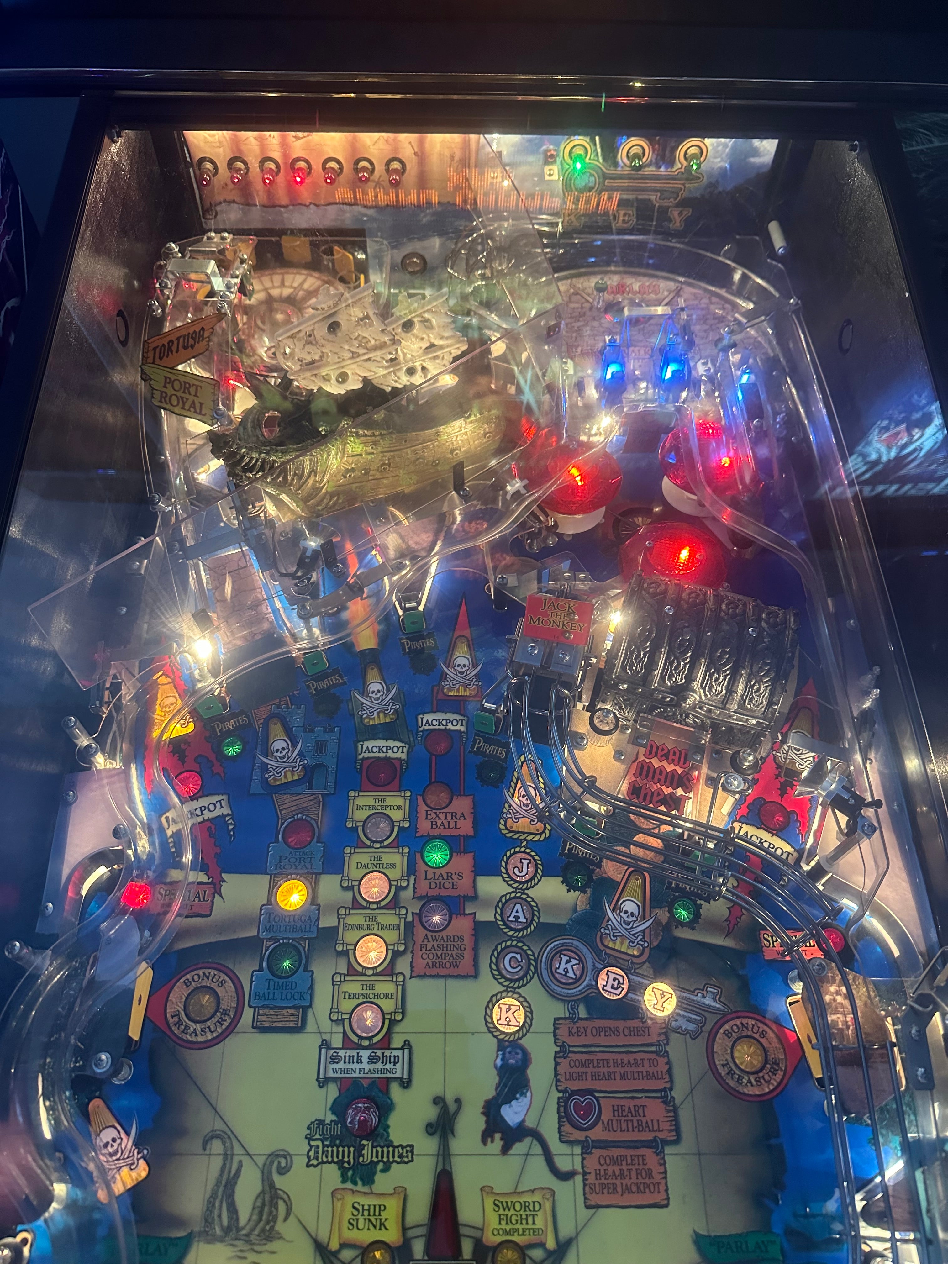Stern Pinball Pirates of the Caribbean Pinball Machine