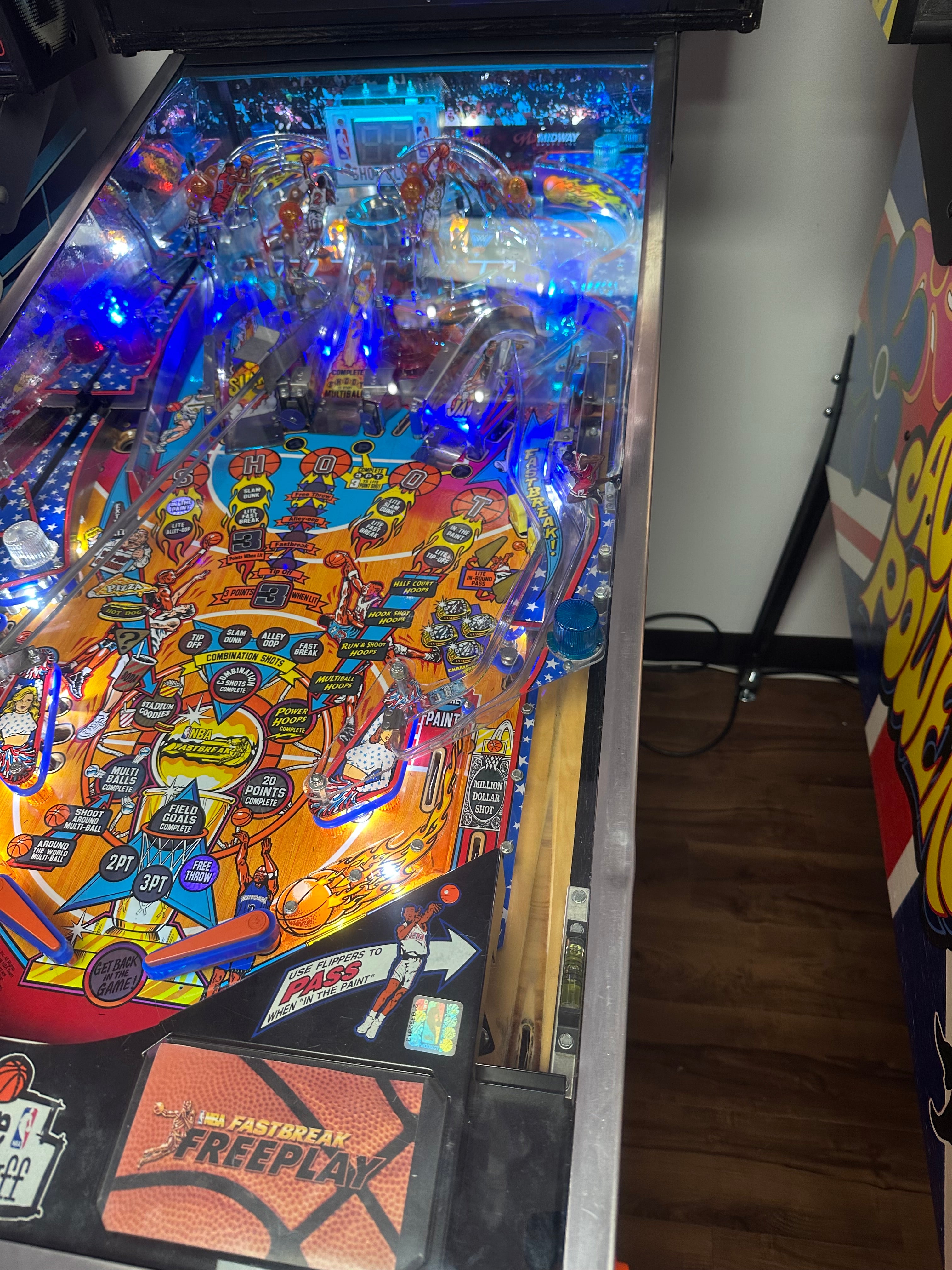 Bally NBA Fastbreak Pinball Machine