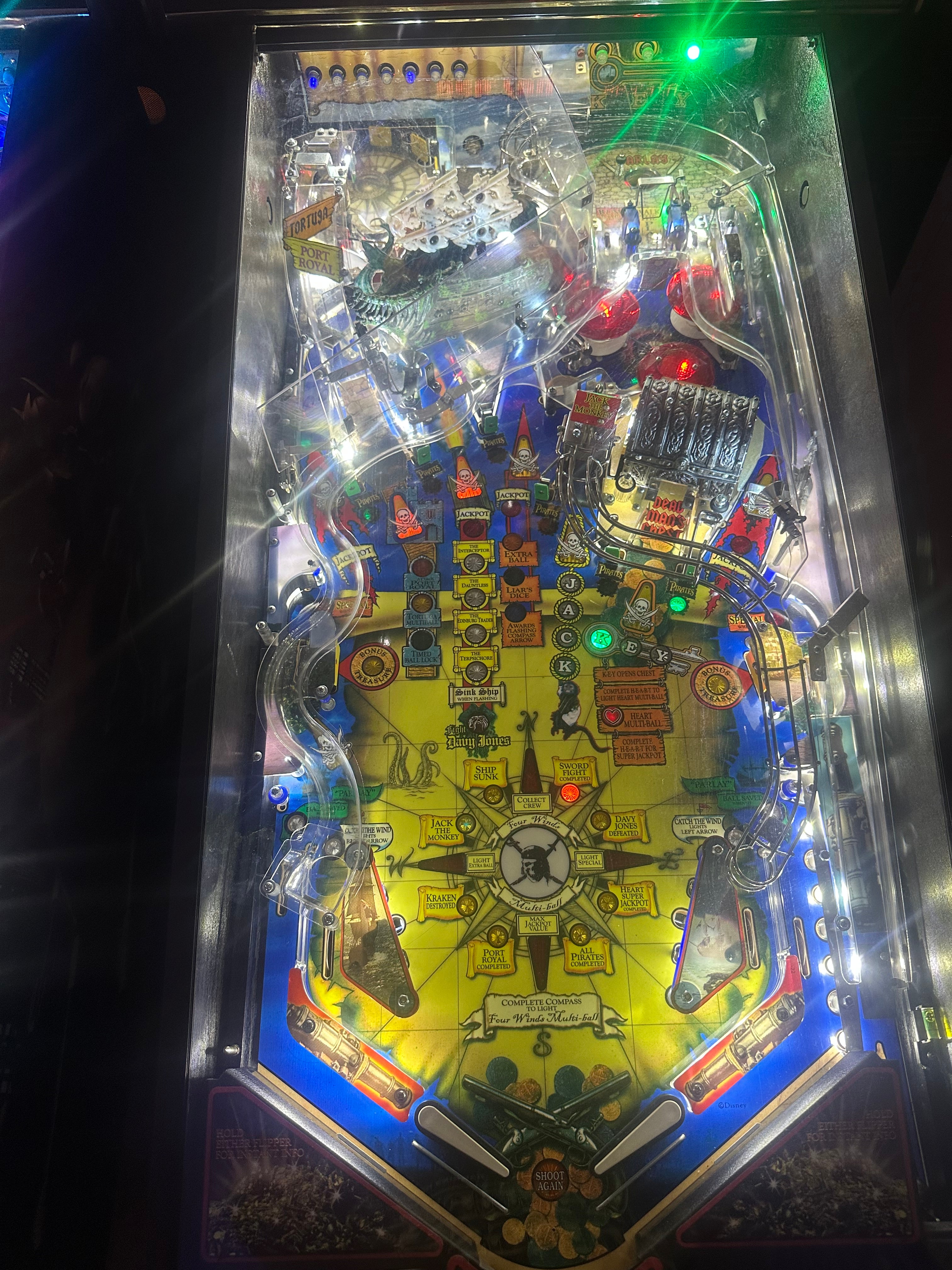 Stern Pinball Pirates of the Caribbean Pinball Machine