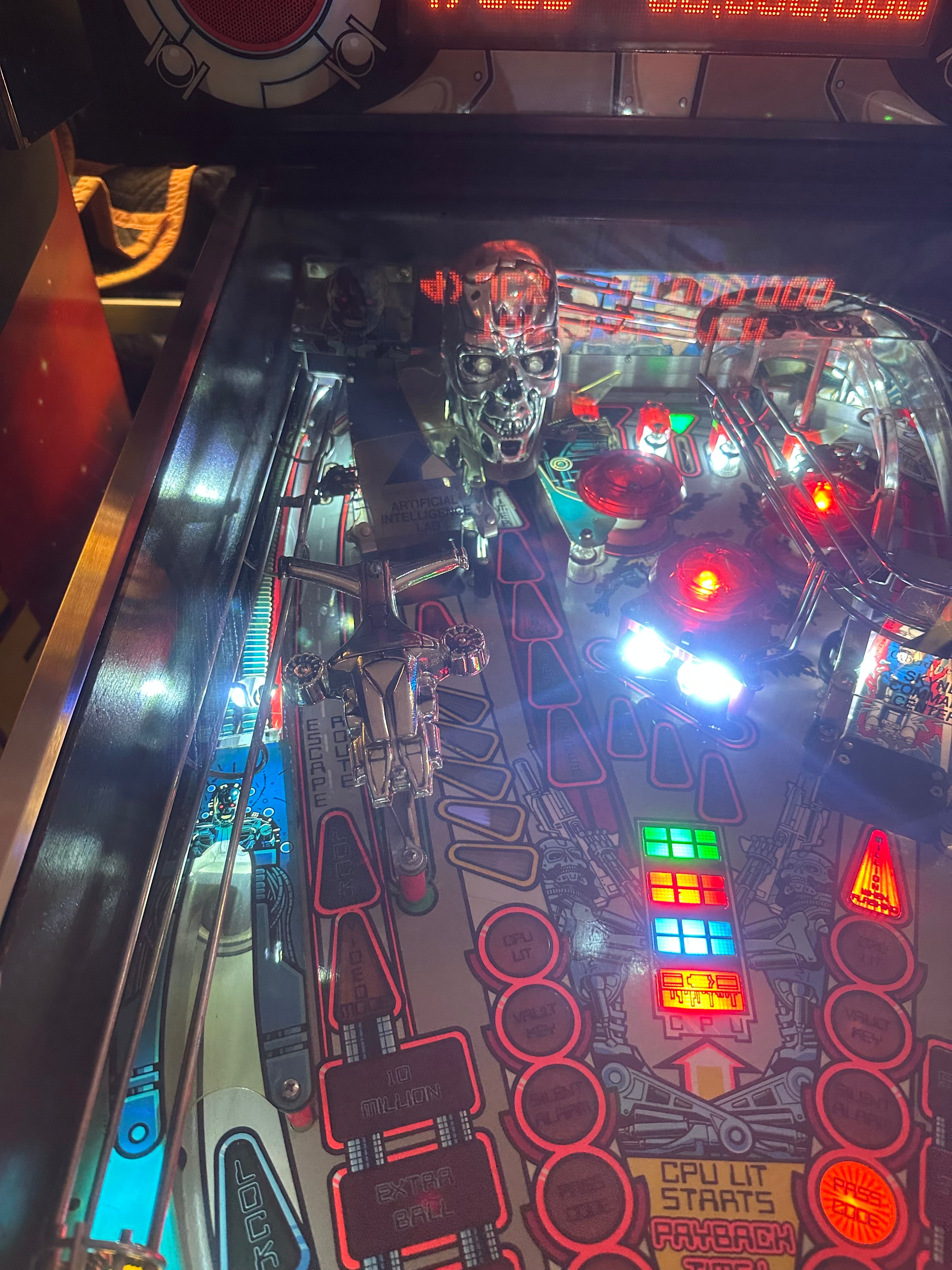 Williams Terminator 2: Judgement Day Pinball Machine