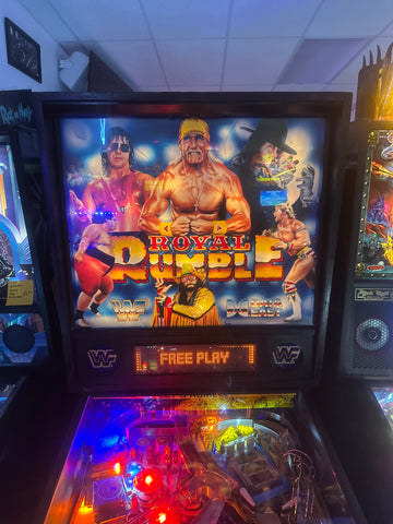 Image of Data East Royal Rumble WWF Pinball Machine