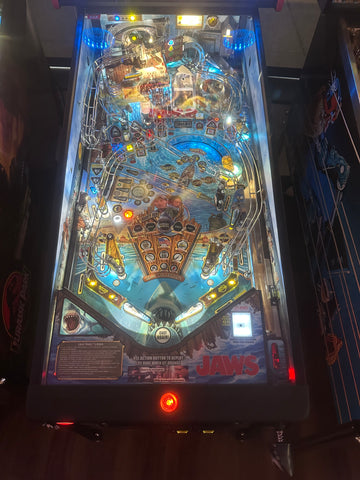 Image of Stern Pinball Jaws Premium Pinball Machine
