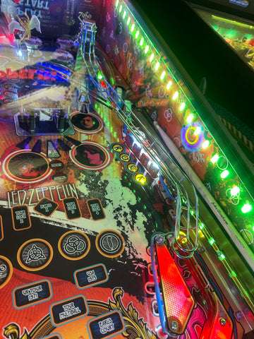 Image of Stern Pinball LOADED Led Zeppelin Premium Pinball Machine