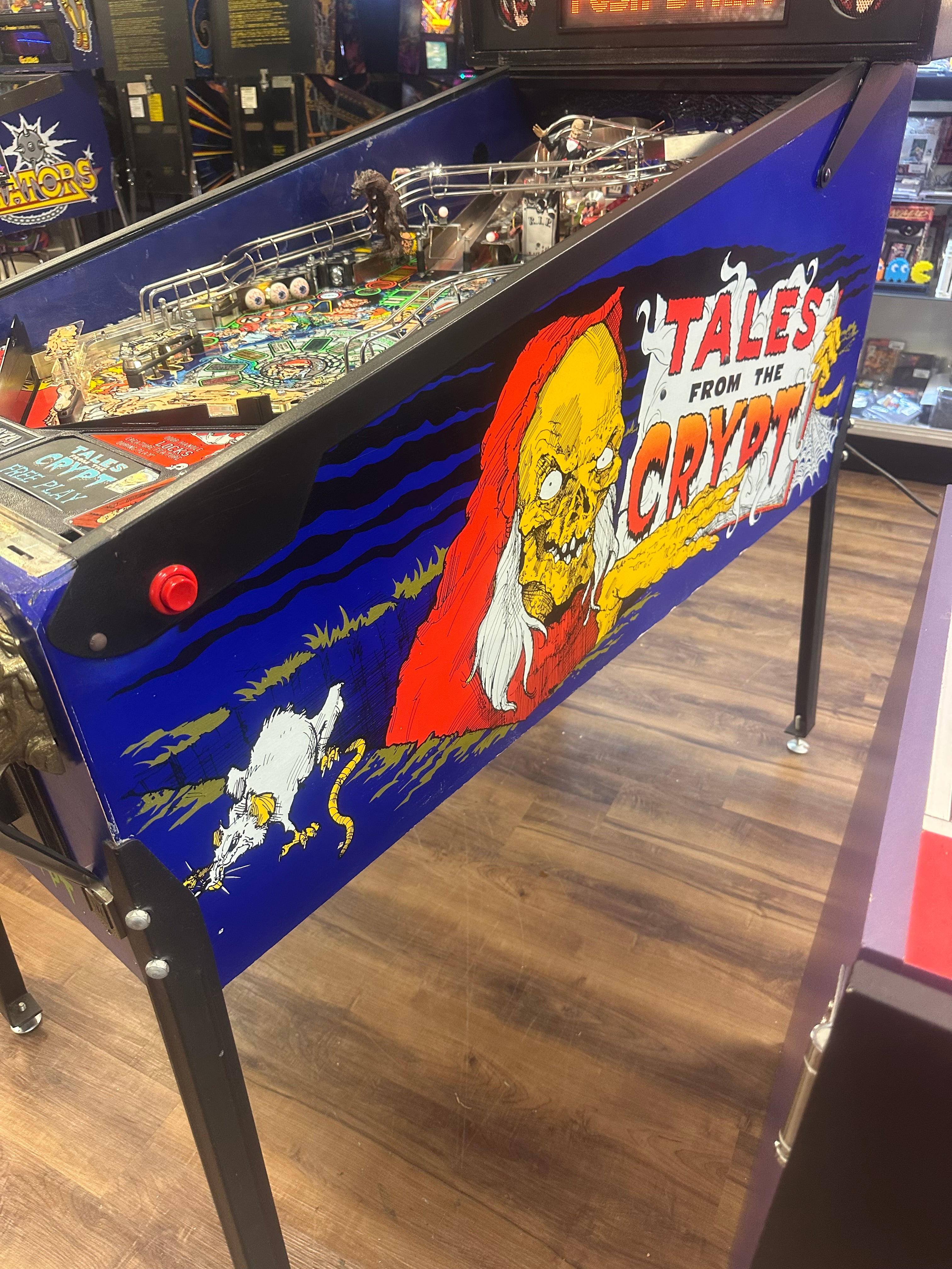 Data East Tales from the Crypt Pinball Machine
