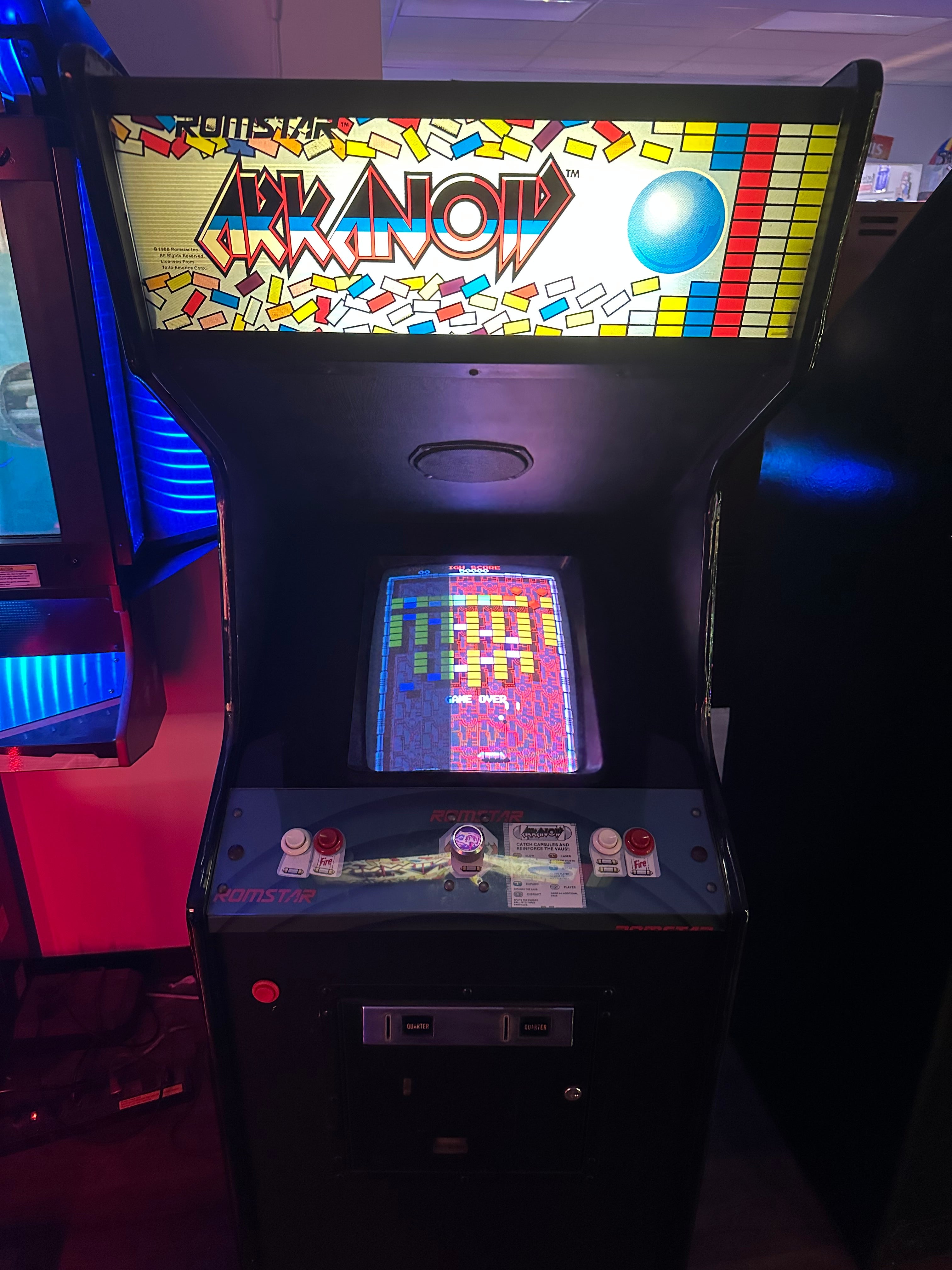 Arkanoid Arcade Game