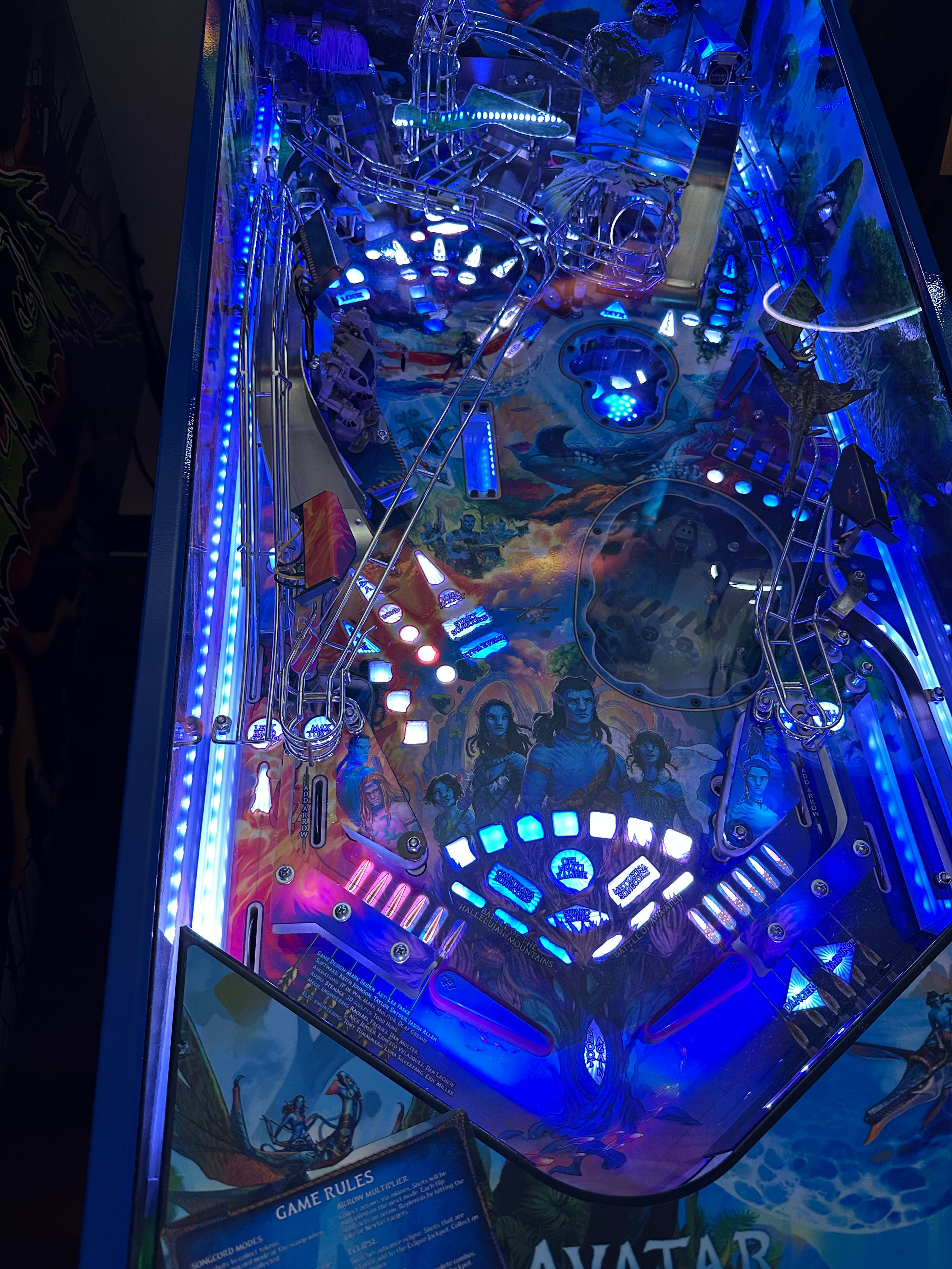 JJP Avatar Limited Edition Pinball Machine