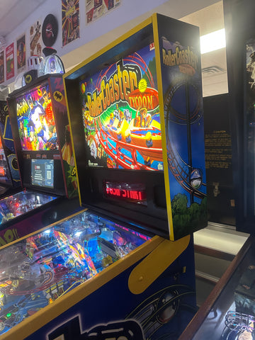 Image of Stern Pinball Roller Coaster Tycoon Pinball Machine