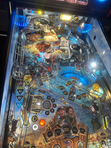 Image of Stern Pinball Jaws Premium Pinball Machine