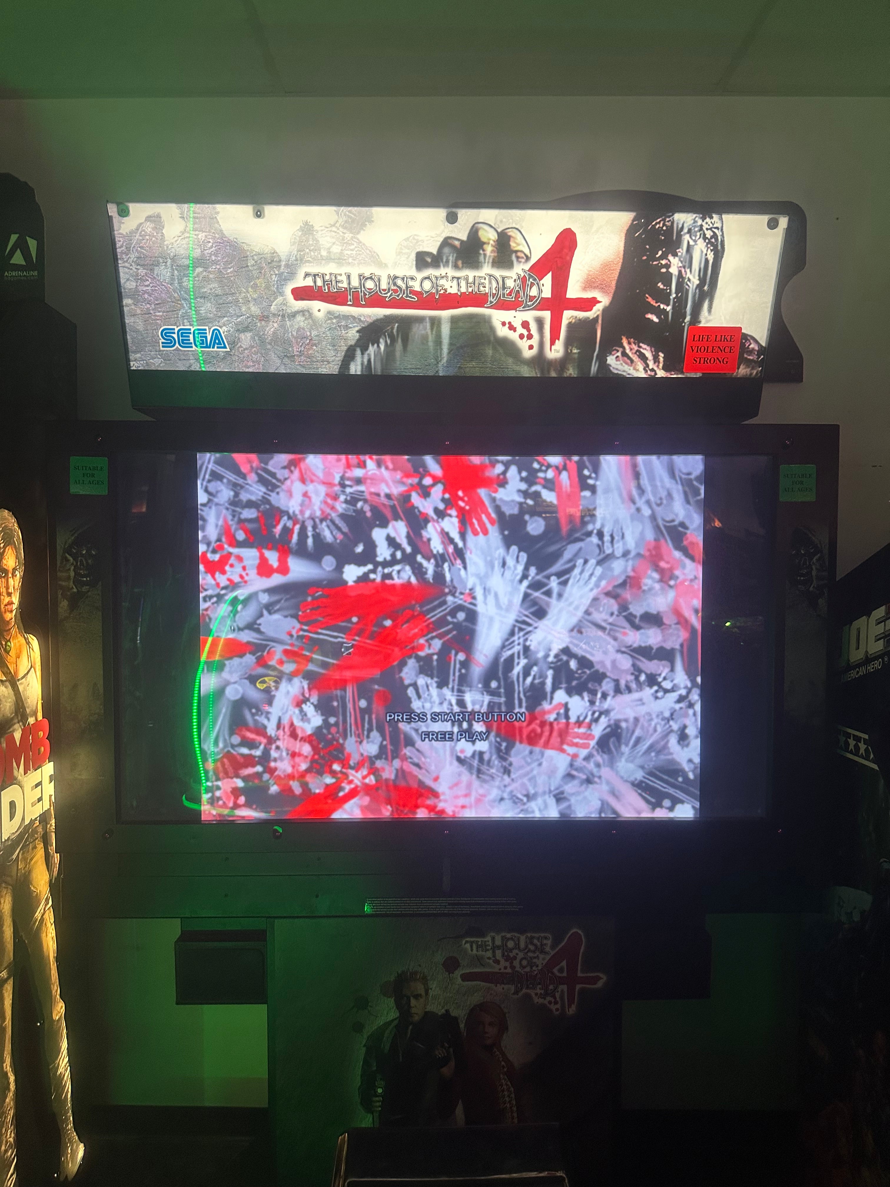 SEGA House of the Dead 4 Arcade Game