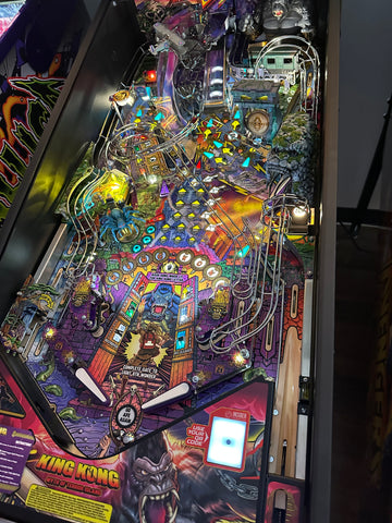 Image of Stern Pinball King Kong: Myth of Terror Island Premium Pinball Machine