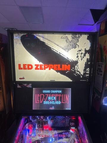 Image of Stern Pinball LOADED Led Zeppelin Premium Pinball Machine