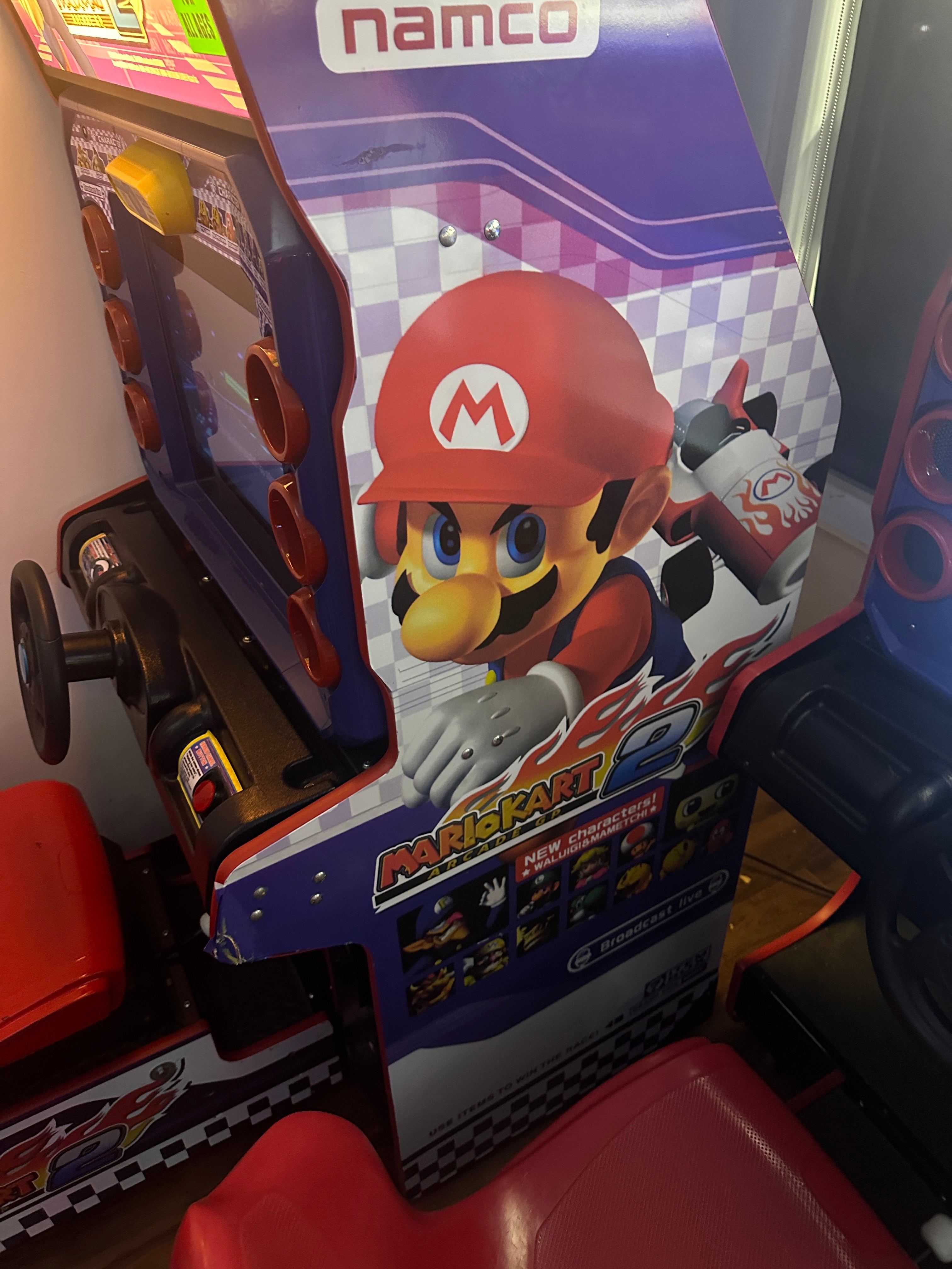 Bandai Namco Mario Kart GP 2 Arcade Game