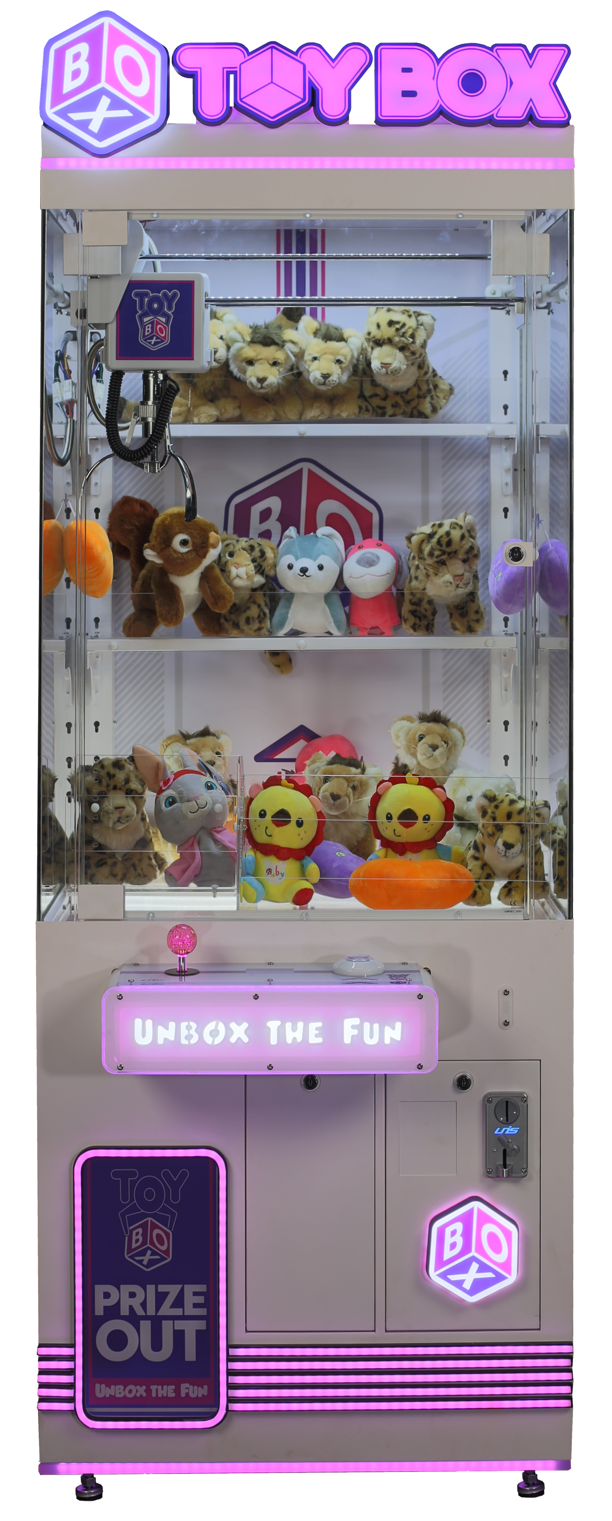 Toy Box 31" Claw Arcade Machine