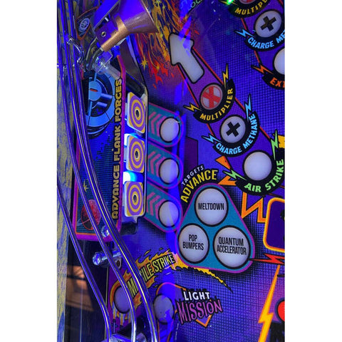 Image of American Pinball Galactic Tank Force Deluxe Pinball Machine