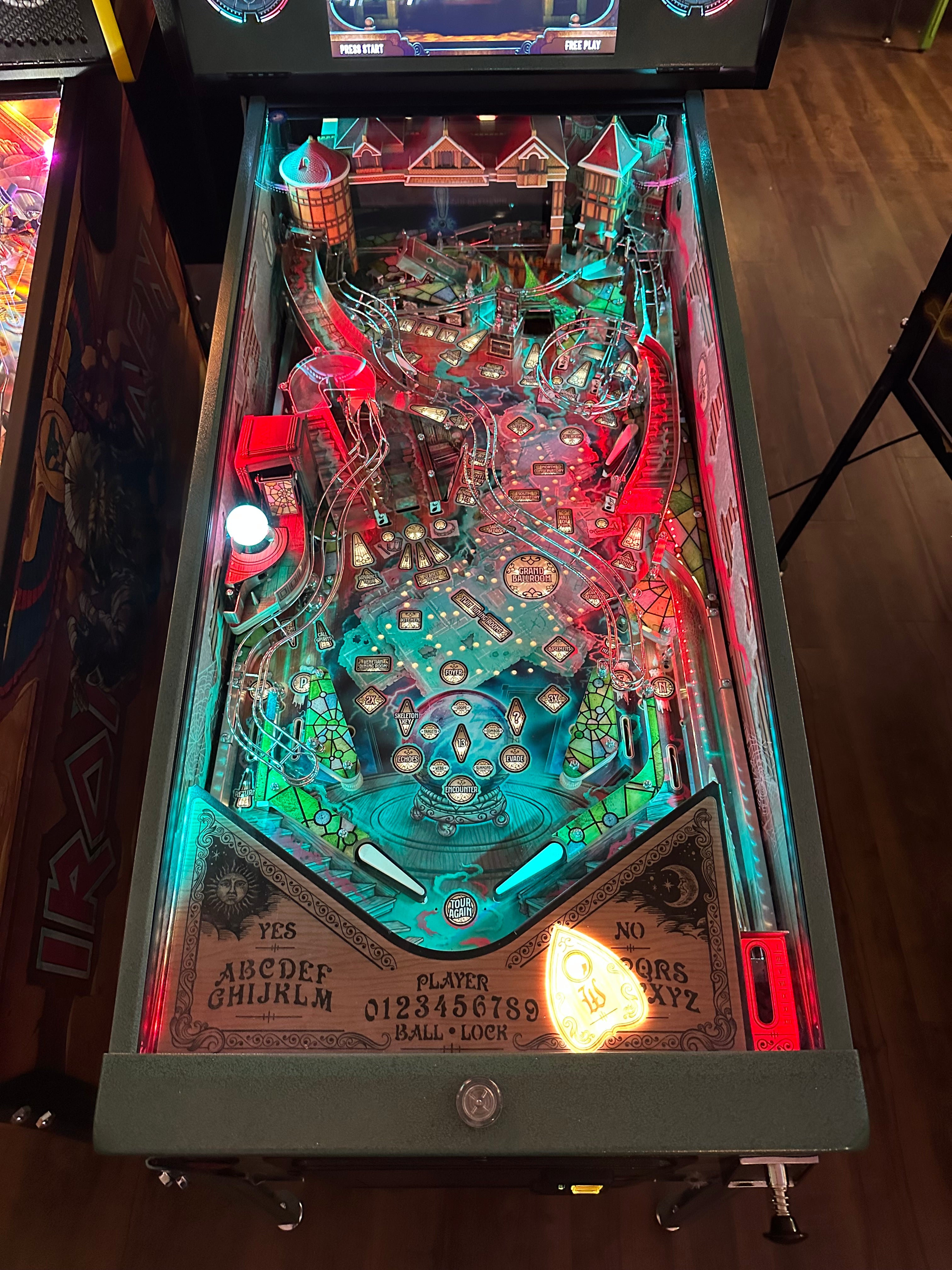 Barrels of Fun Winchester Mystery House Pinball Machine