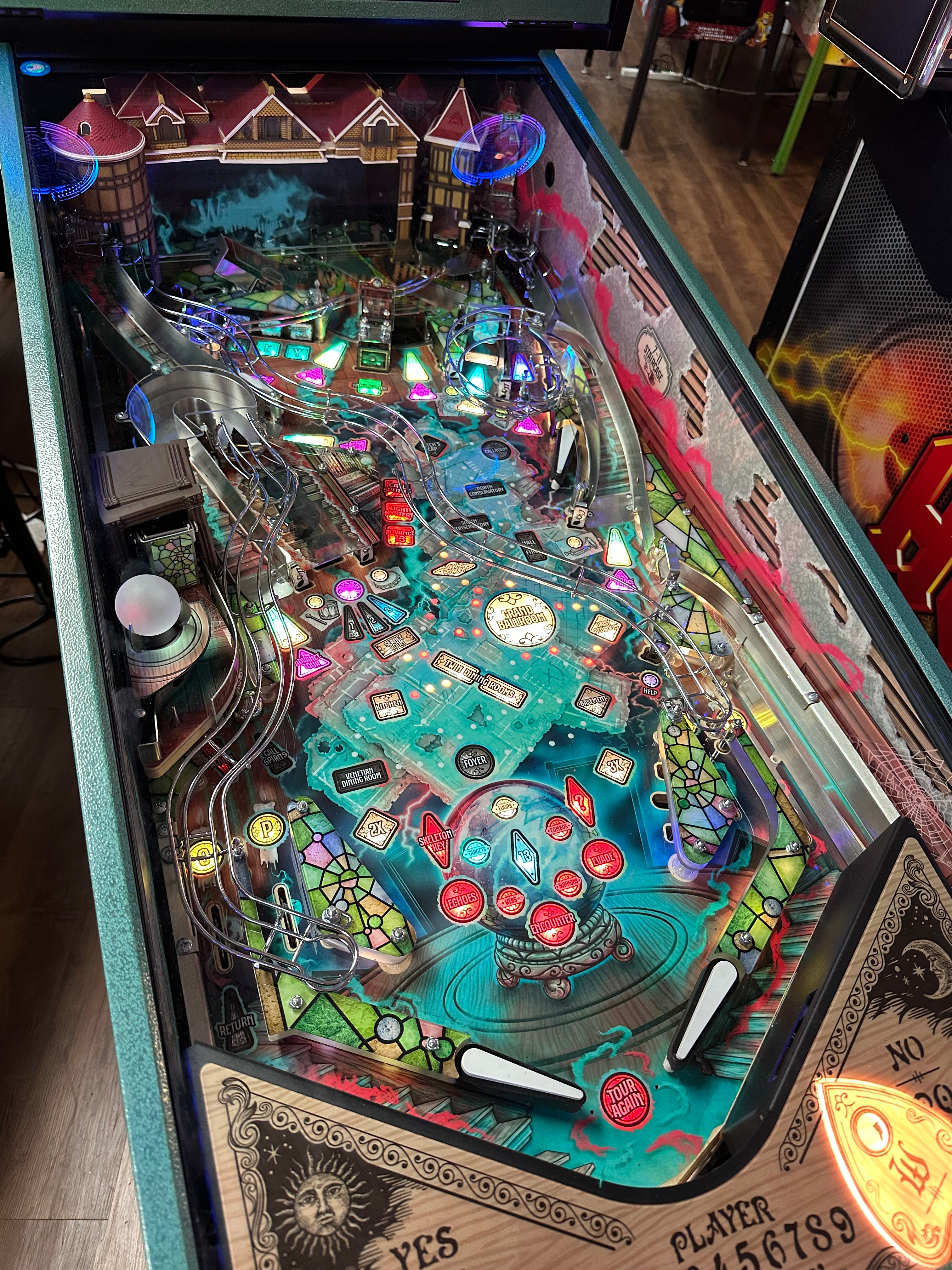 Barrels of Fun Winchester Mystery House Pinball Machine