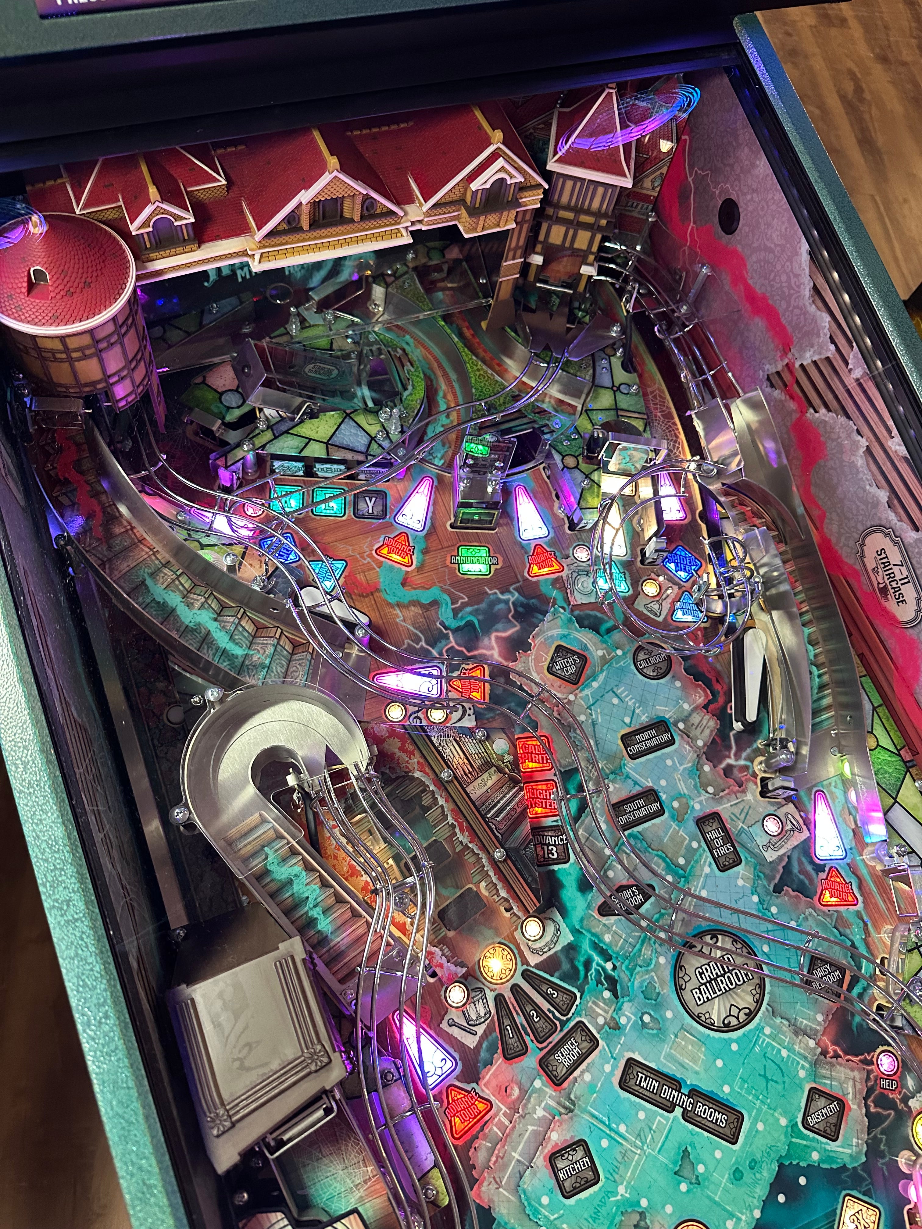 Barrels of Fun Winchester Mystery House Pinball Machine