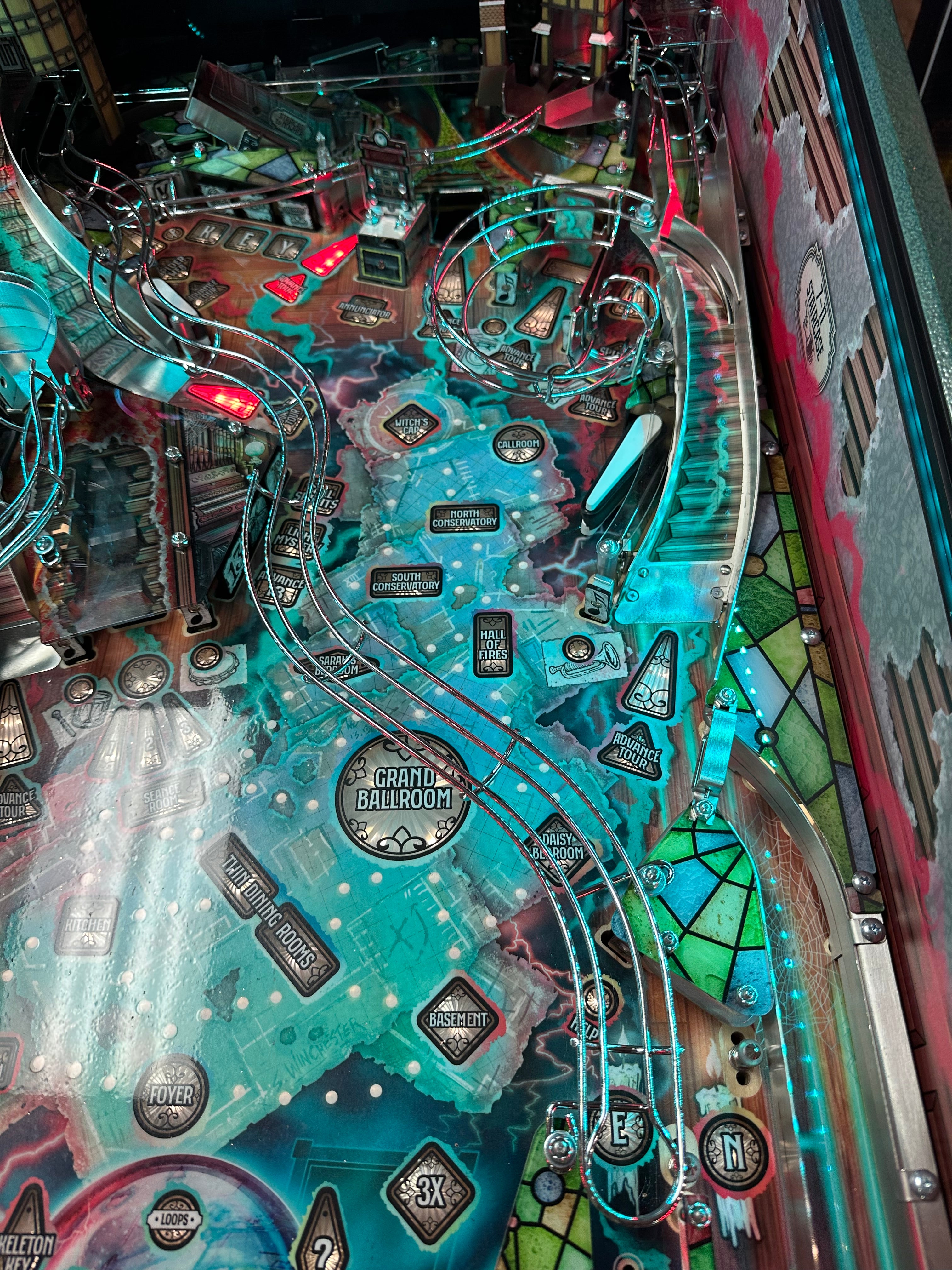 Barrels of Fun Winchester Mystery House Pinball Machine