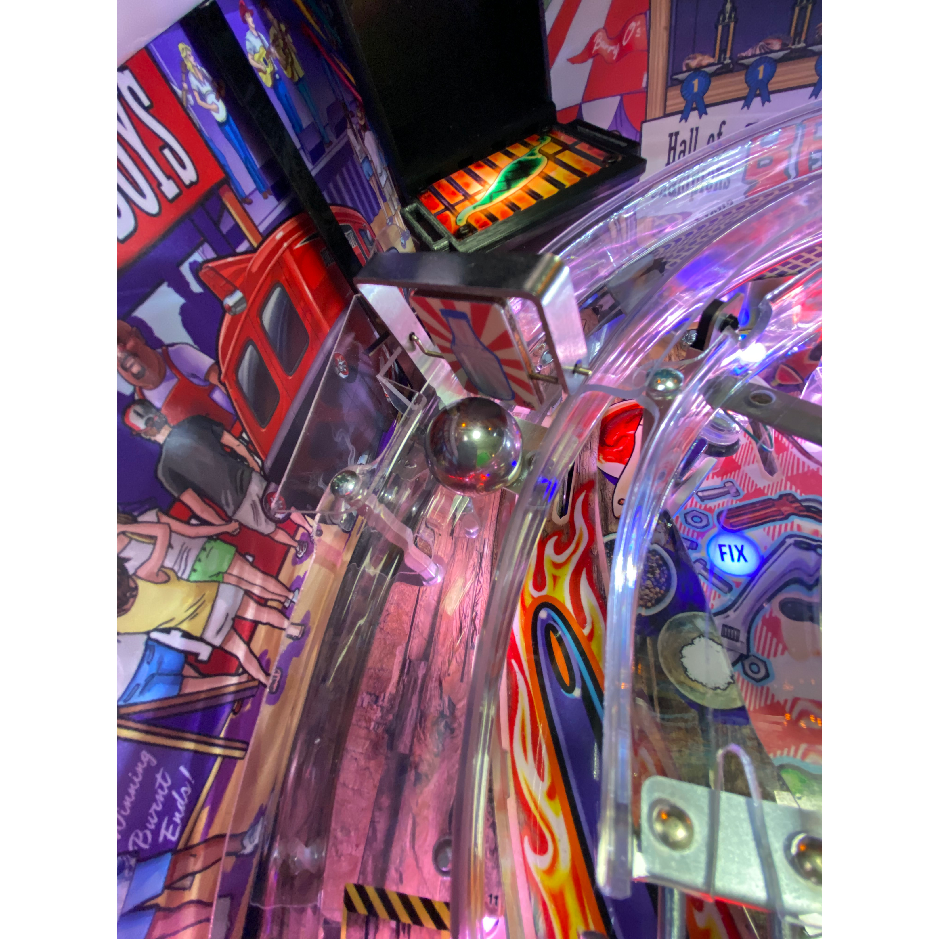 American Pinball Barry O's BBQ Challenge Classic Pinball Machine