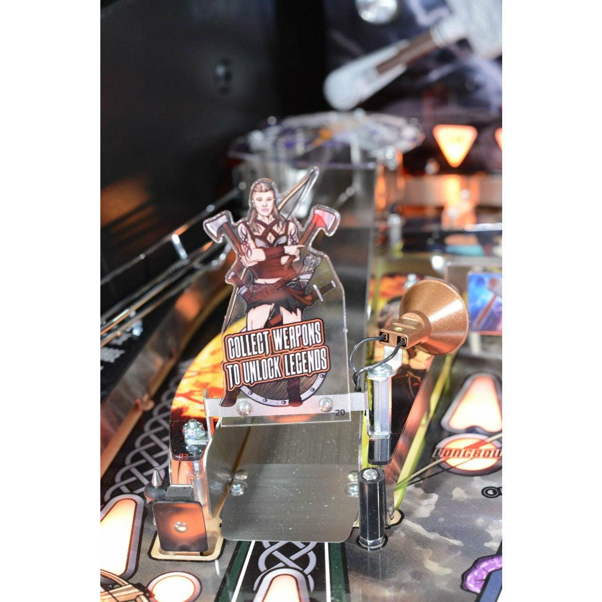 American Pinball Legends of Valhalla Classic Pinball Machine