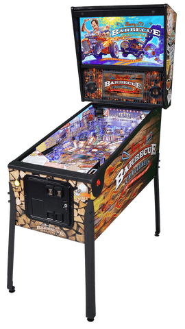 Image of American Pinball Barry O's BBQ Challenge Pinball Machine