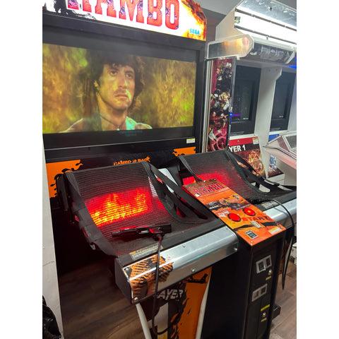 Image of SEGA Rambo Arcade Game