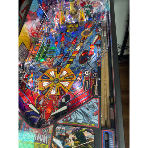 Image of Stern Pinball Spider-Man Vault Edition Pinball Machine
