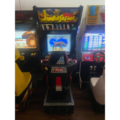 Image of SEGA Jambo Safari Sit-down Driver Arcade Game