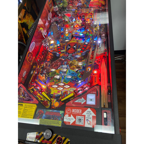 Image of Stern Pinball Deadpool Premium Pinball Machine