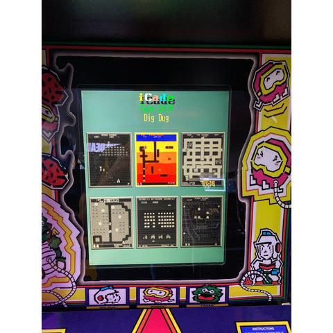 Image of Dig Dug 60 Games in 1 Cabinet Arcade Game