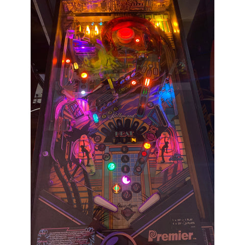 Image of Gottlieb Hollywood Heat Pinball Machine
