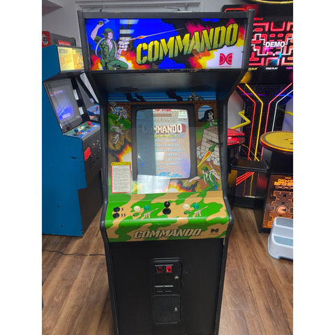 Capcom Commando Arcade Video Game