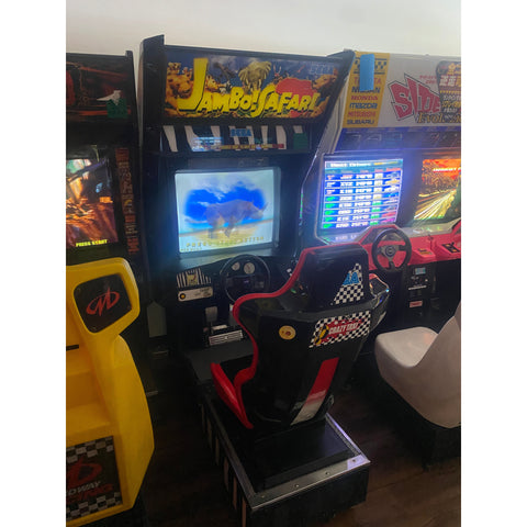 Image of SEGA Jambo Safari Sit-down Driver Arcade Game