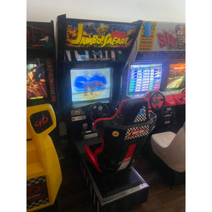 SEGA Jambo Safari Sit-down Driver Arcade Game