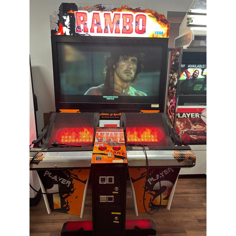 Image of SEGA Rambo Arcade Game
